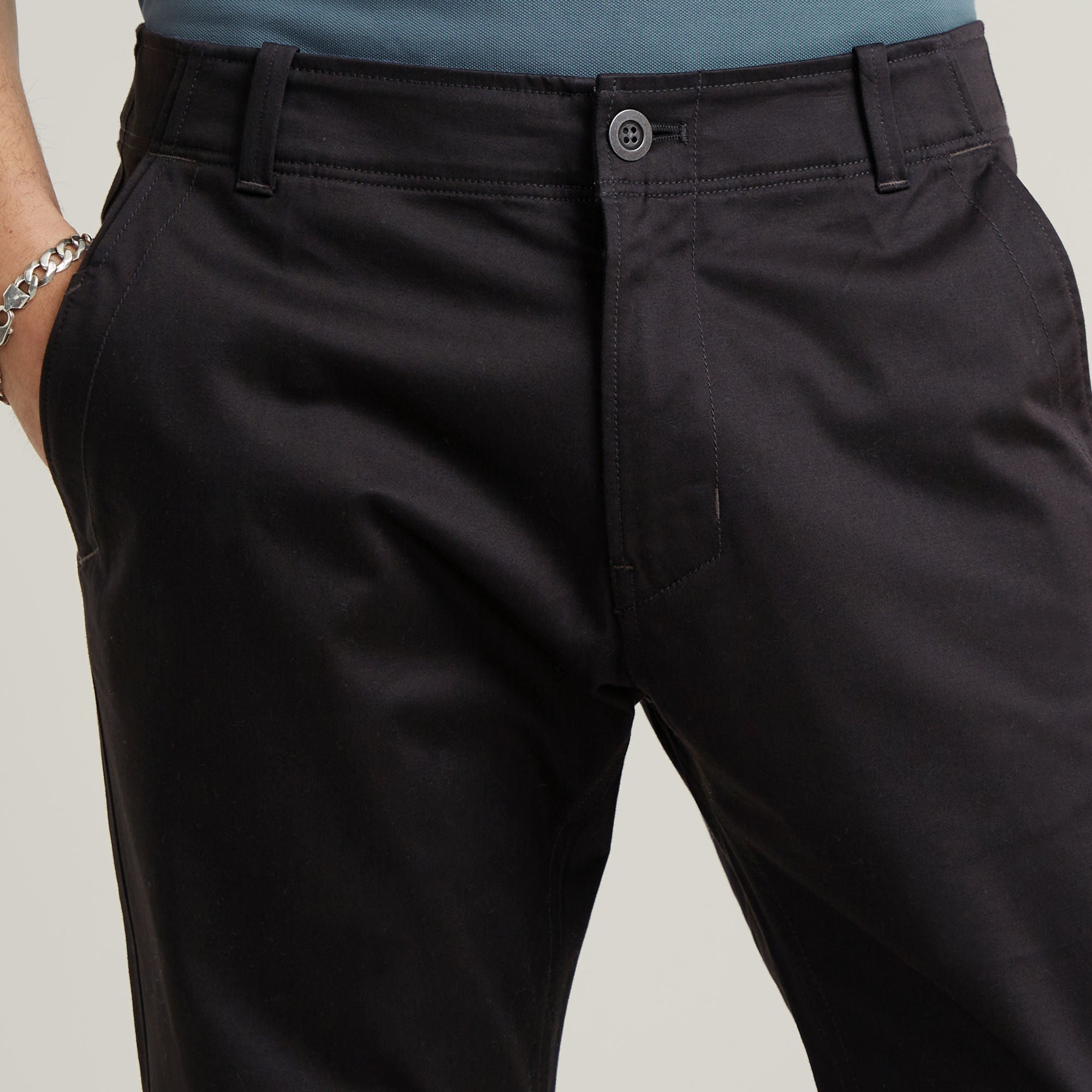 G-Star Raw - Mosa Straight Chino - Dark Black