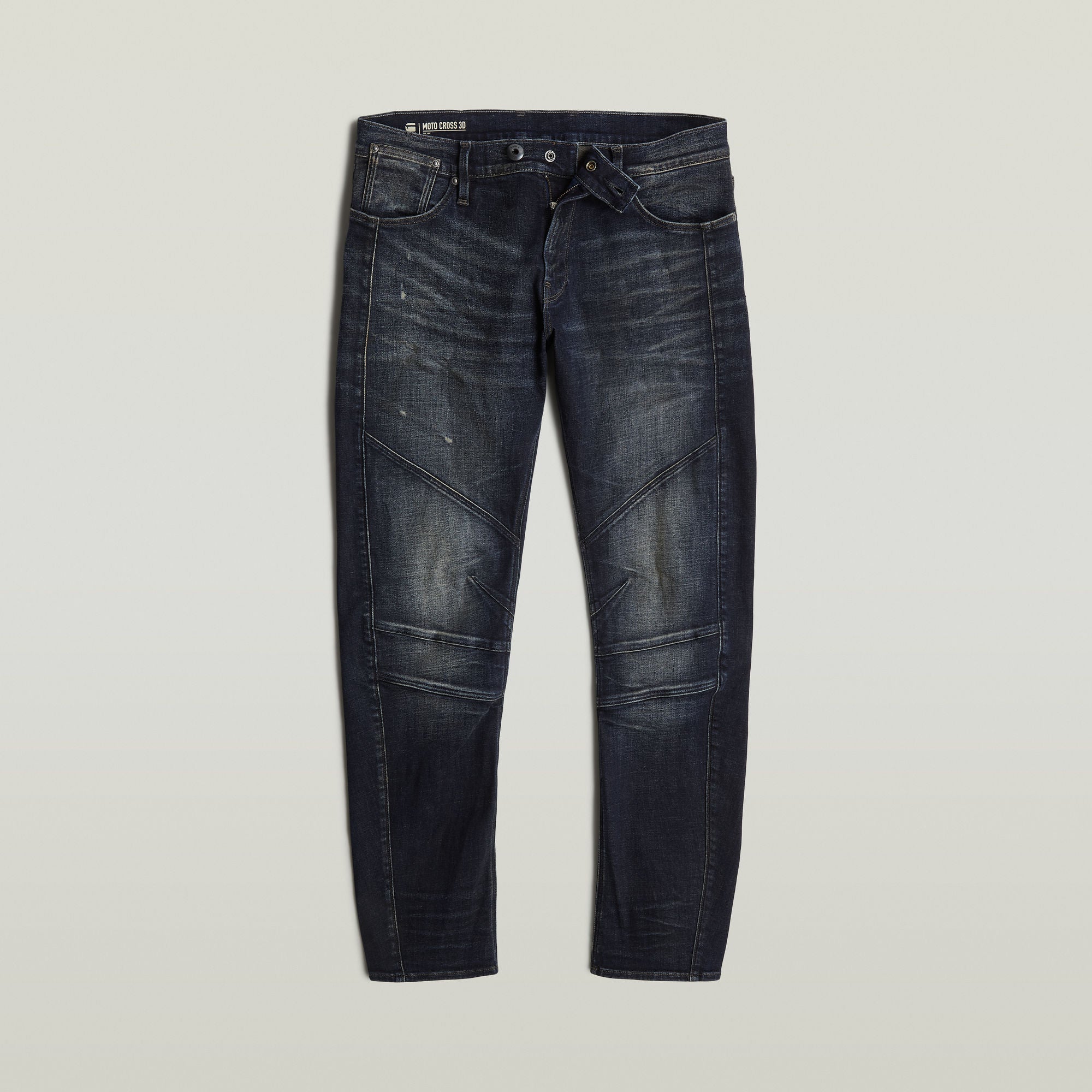 G-Star Raw - Moto Cross 3D Slim Jean - Worn In Mountainous Desert Destroyed