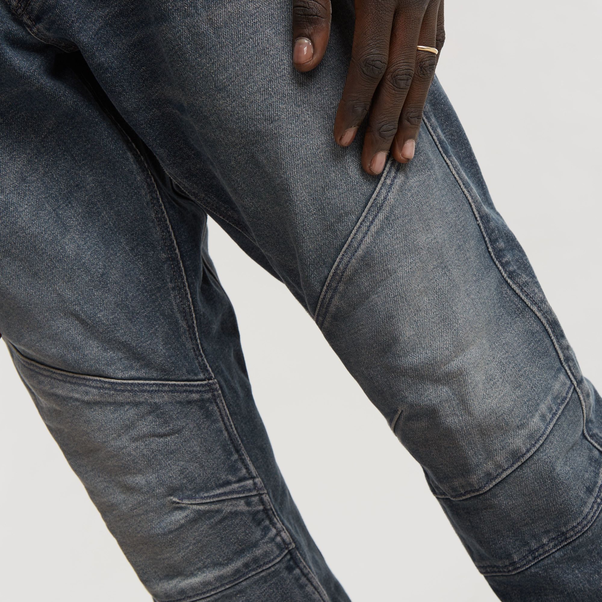 G-Star Raw - Moto Cross 3D Slim Jean - Antic Sand Blast