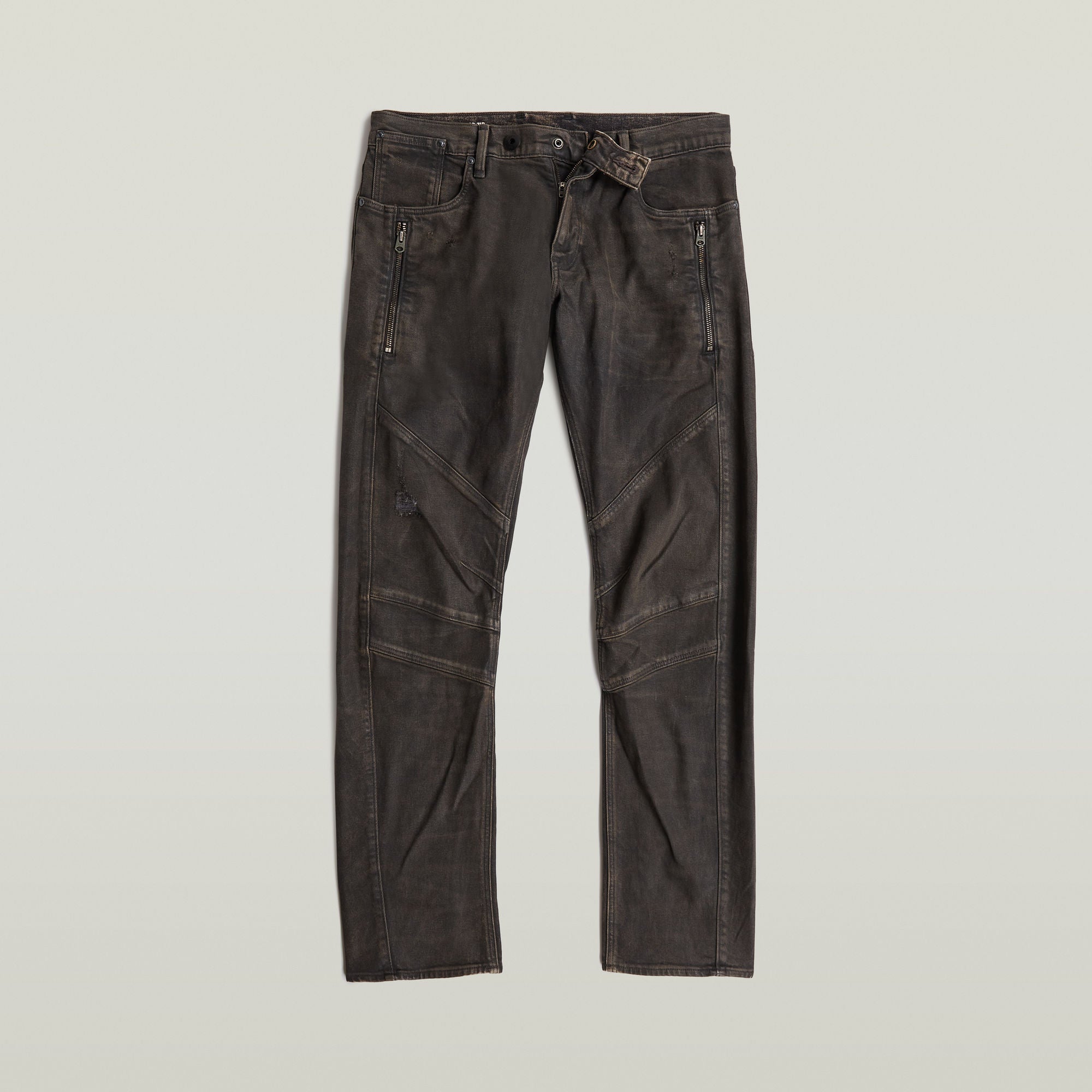 G-Star Raw - Moto Cross 3D Slim Jean - Worn In Ignition Destroyed