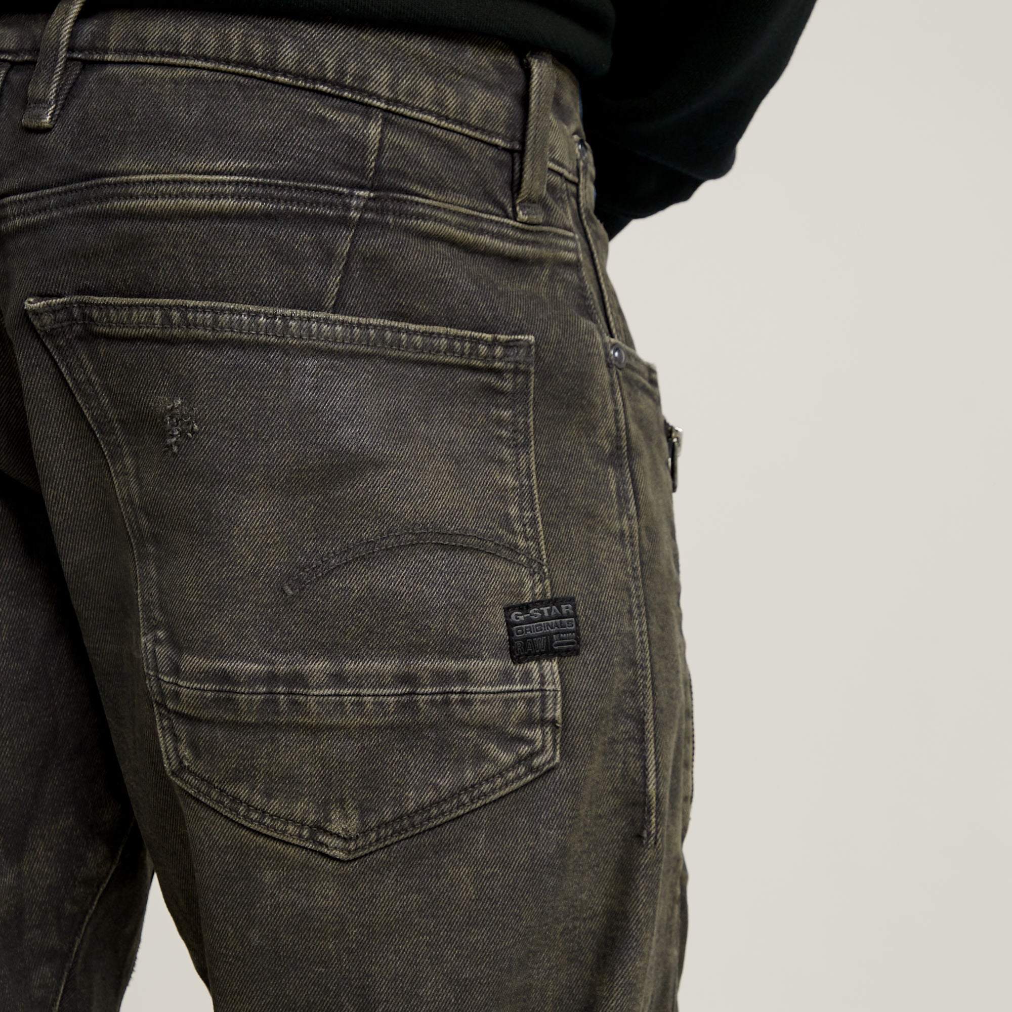 G-Star Raw - Moto Cross 3D Slim Jean - Worn In Ignition Destroyed