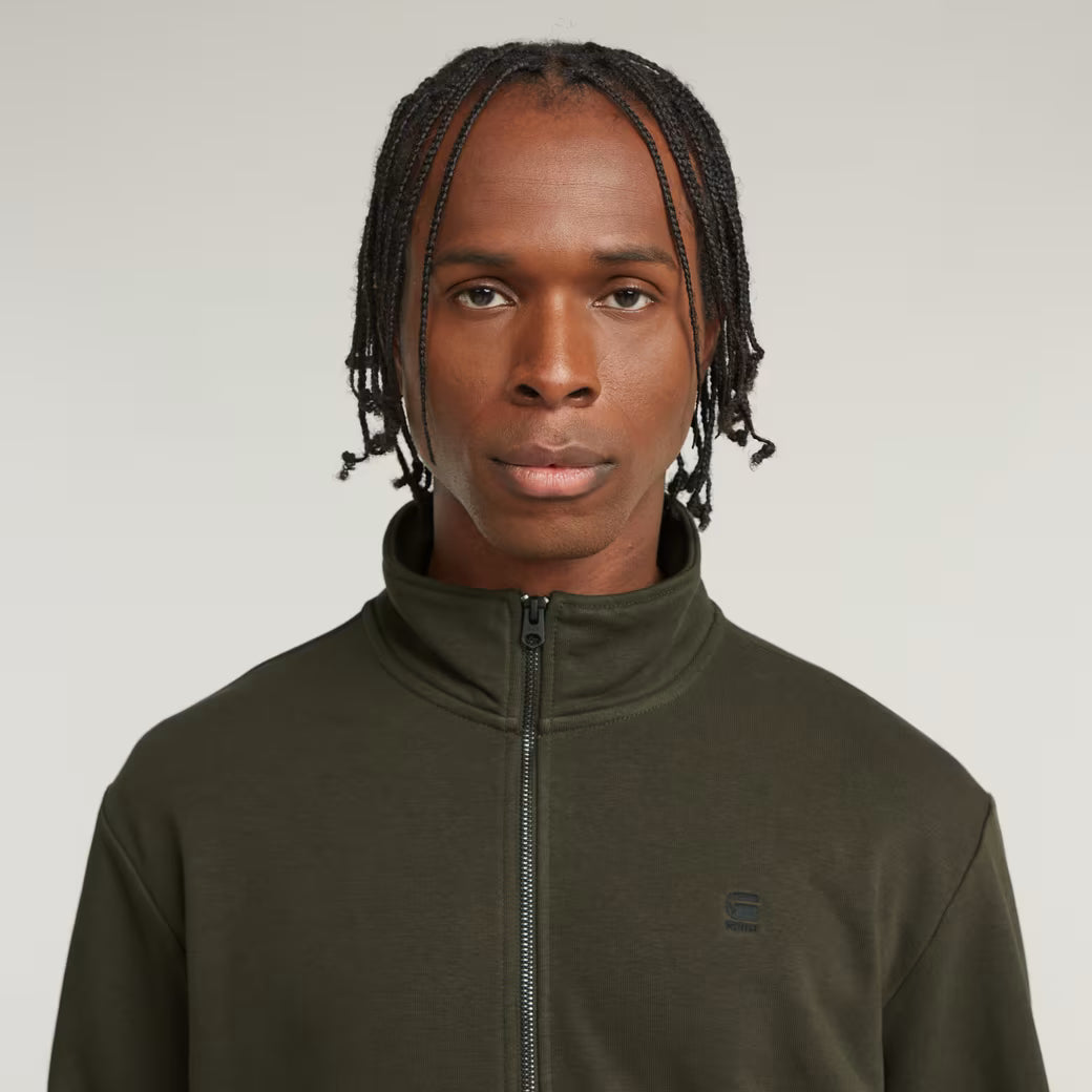 G-Star Raw - Nifous Half Zip Sweater - Asfalt