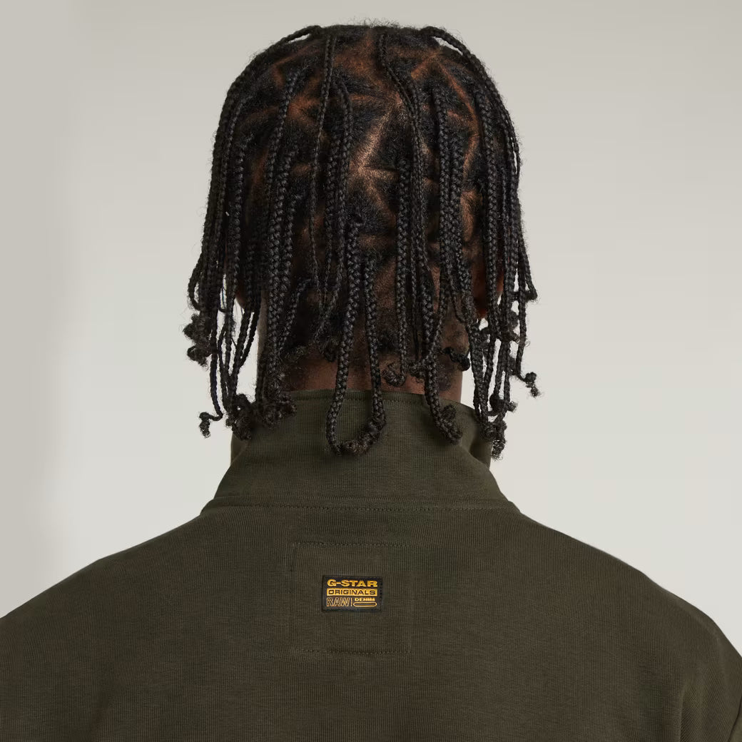 G-Star Raw - Nifous Half Zip Sweater - Asfalt