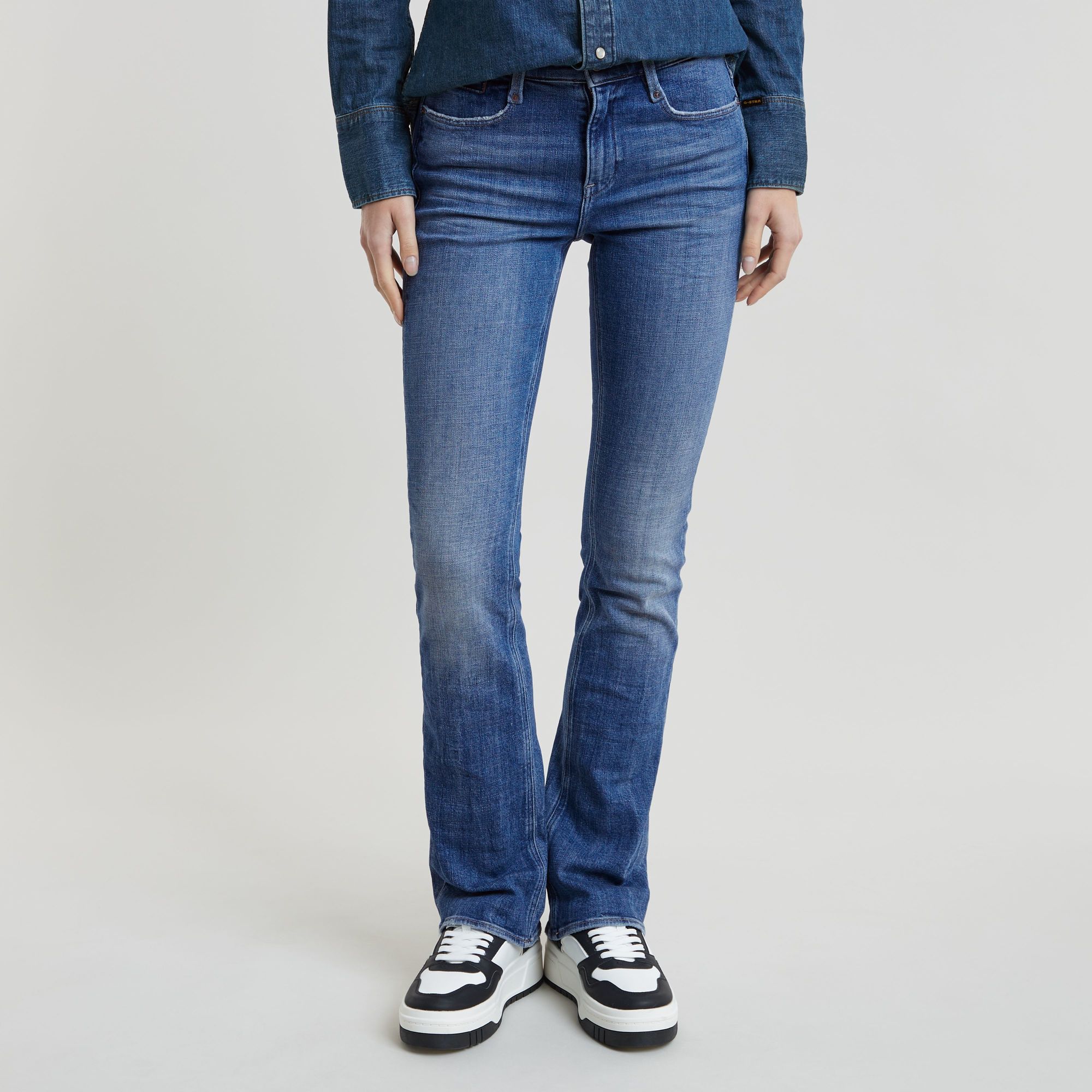 G-Star Raw - Noxer Bootcut Jean - Faded Blue Agate