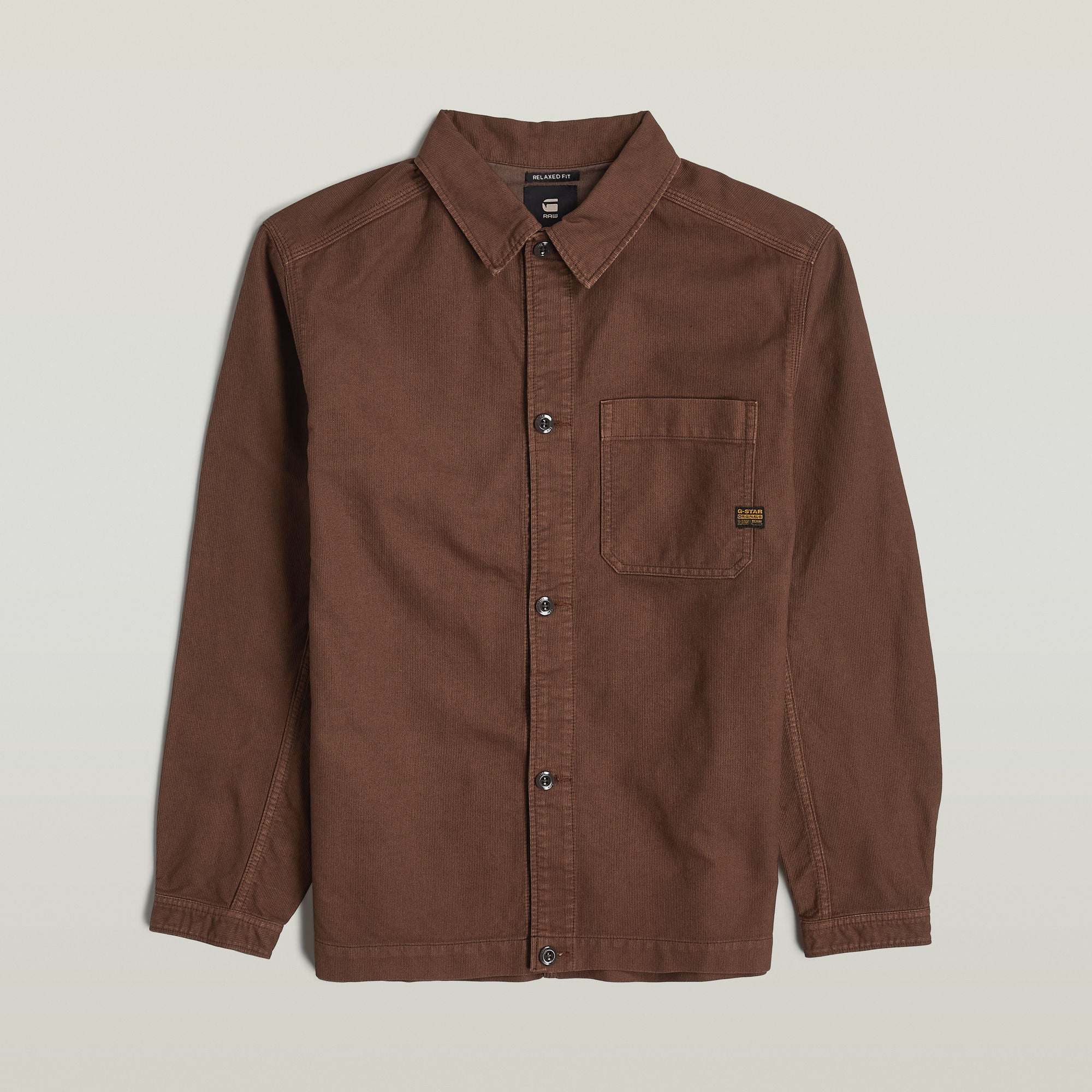 G-Star Raw - One Pocket Relaxed LS Shirt - Dark Plum GD