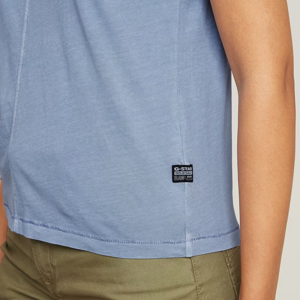 G-Star Raw - Overdyed Front Seam R Tee - Amann GD
