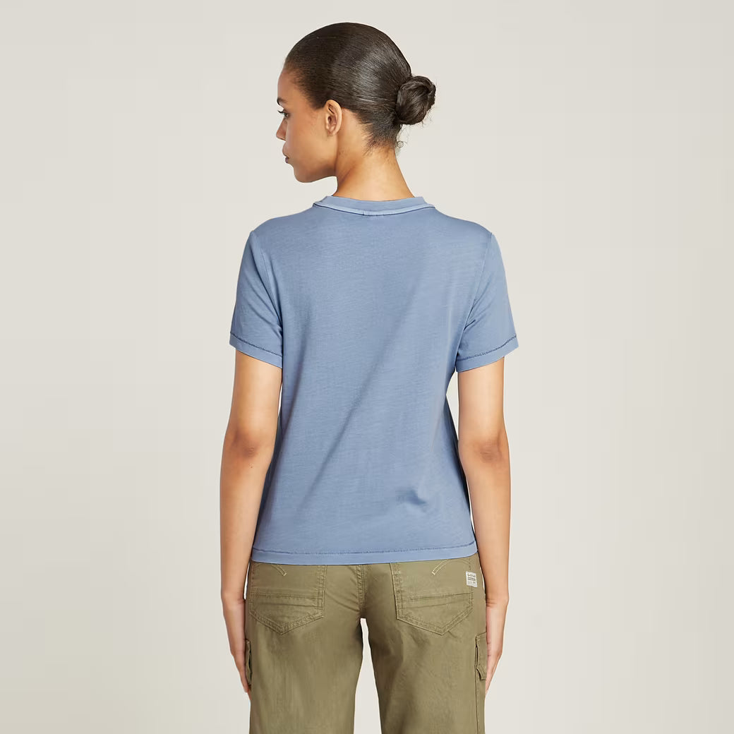G-Star Raw - Overdyed Front Seam R Tee - Amann GD