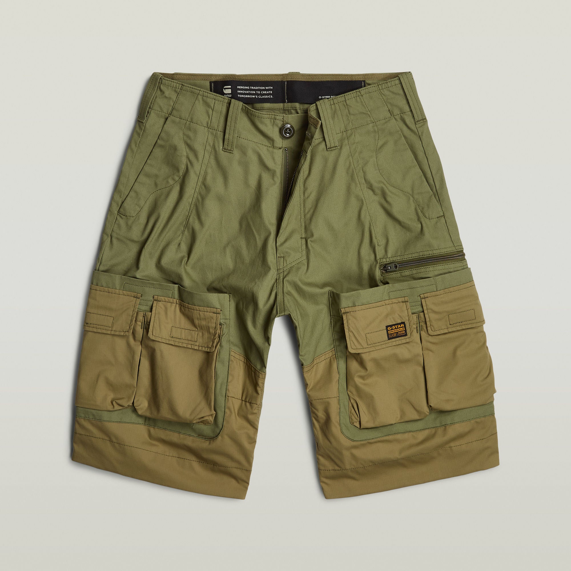 G-Star Raw - P-35T Relaxed Cargo Short - Sage