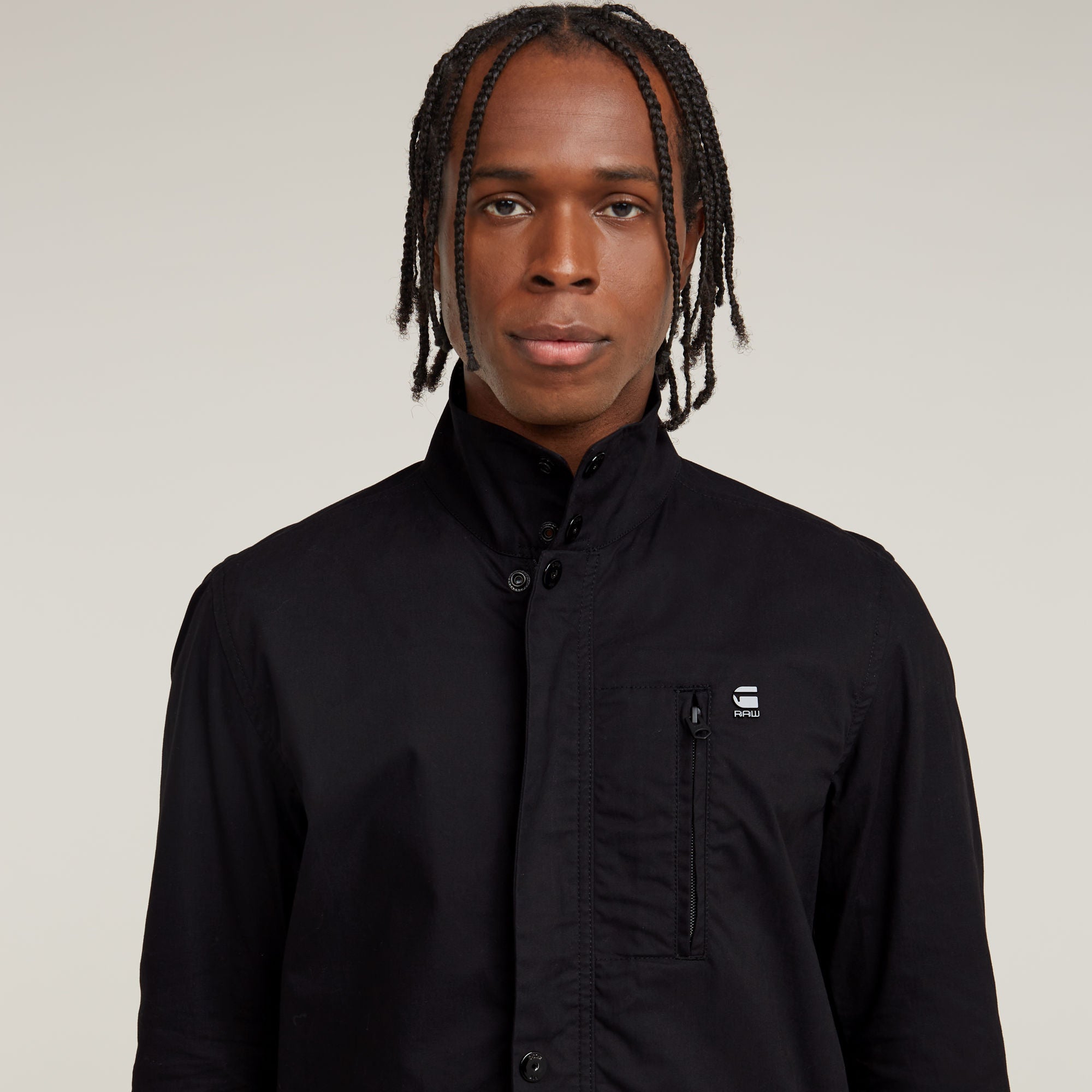 G-Star Raw - Para Slim Overshirt - Dark Black