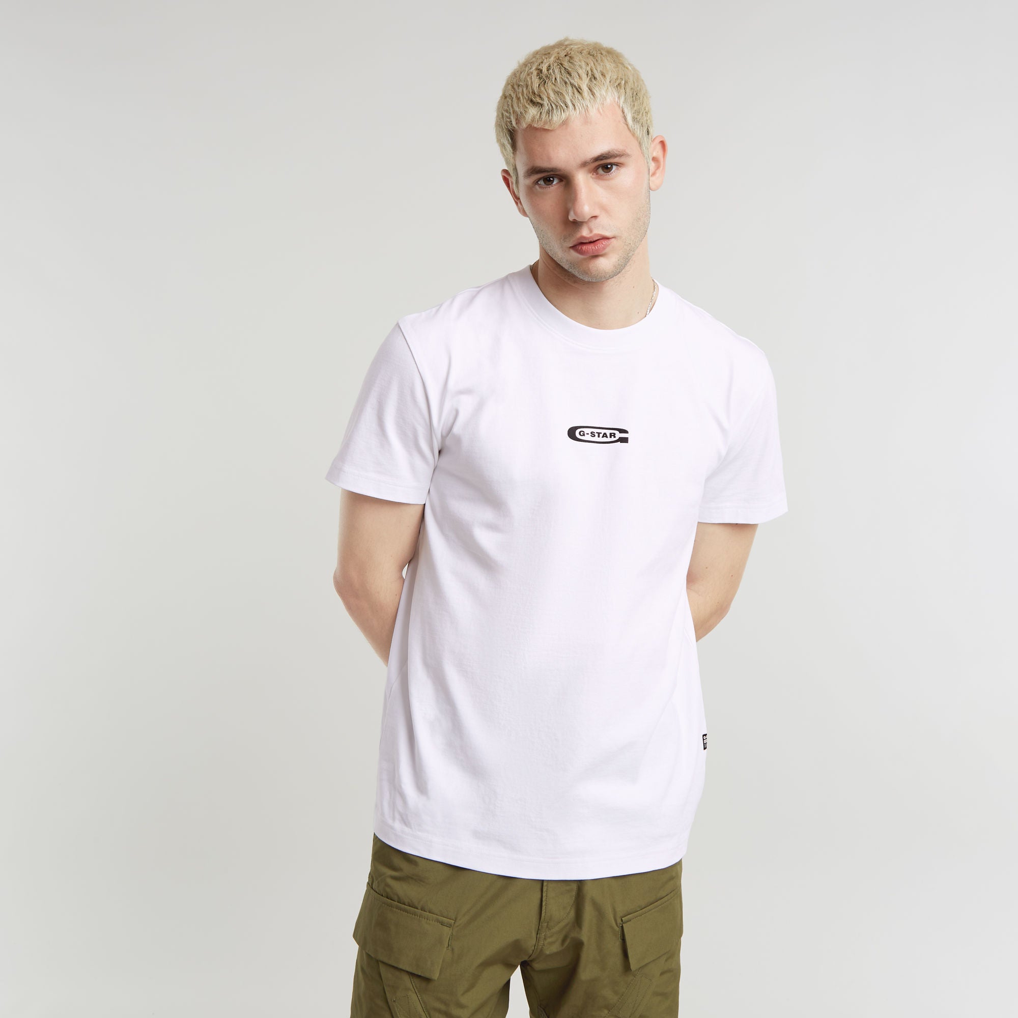 G-Star Raw - Photo Print R Tee - White Shipyard