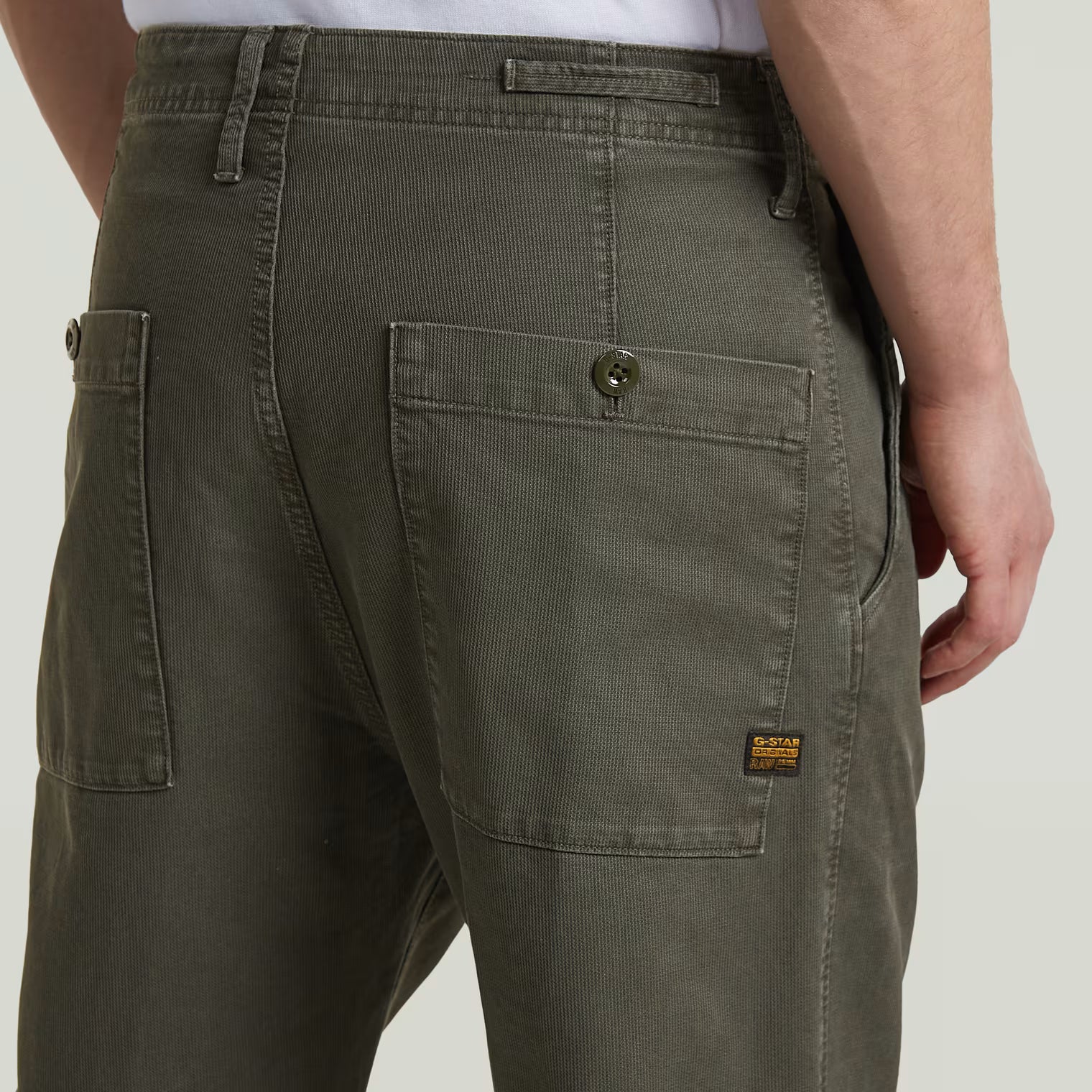G-Star Raw - Pleated Relaxed Chino - Asfalt GD