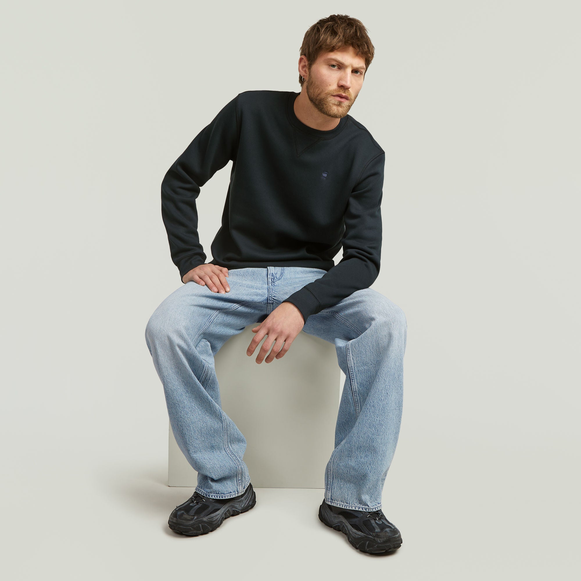 G-Star Raw - Premium Core R LS Sweat - Salute