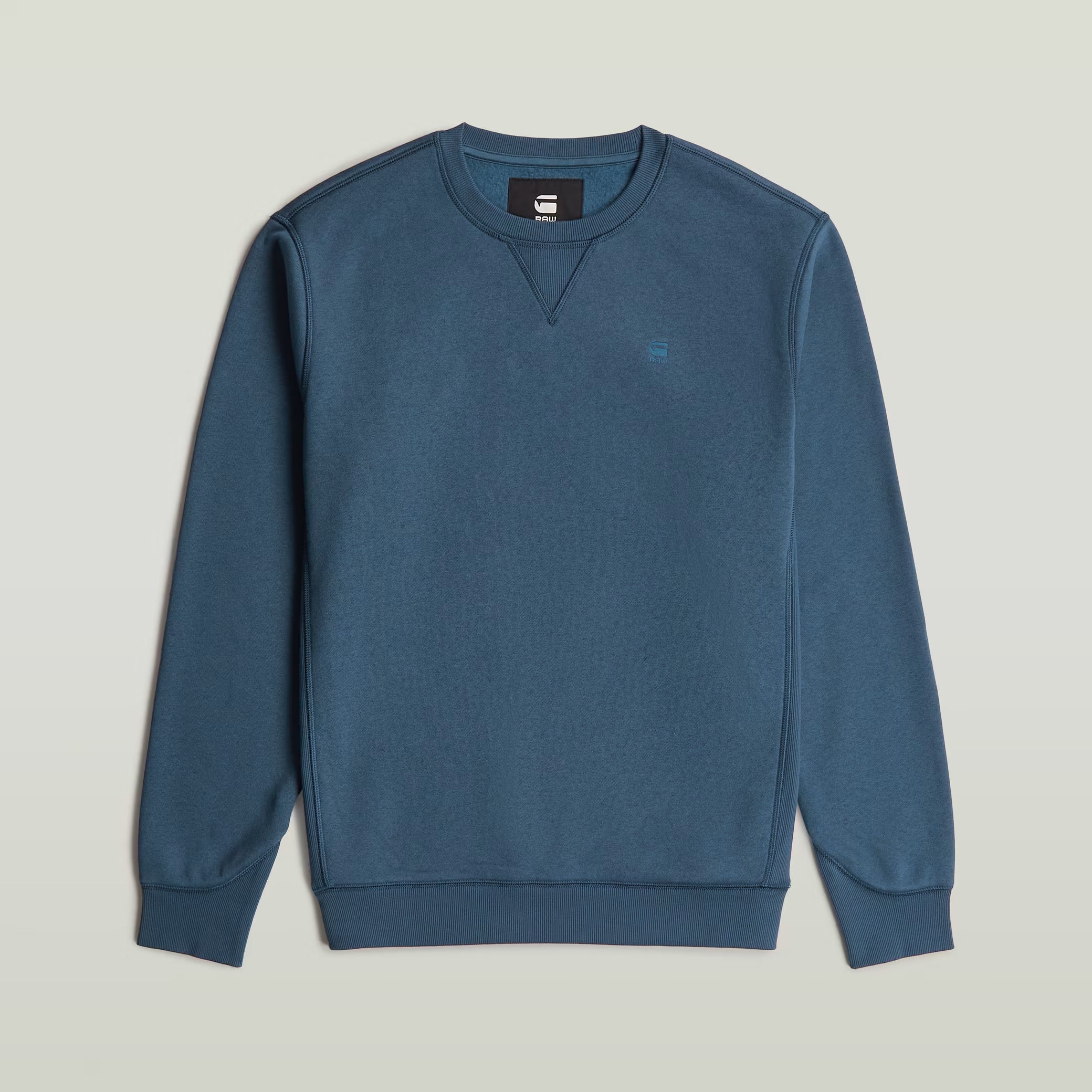 G-Star Raw - Premium Core R LS Sweat - Rank Blue