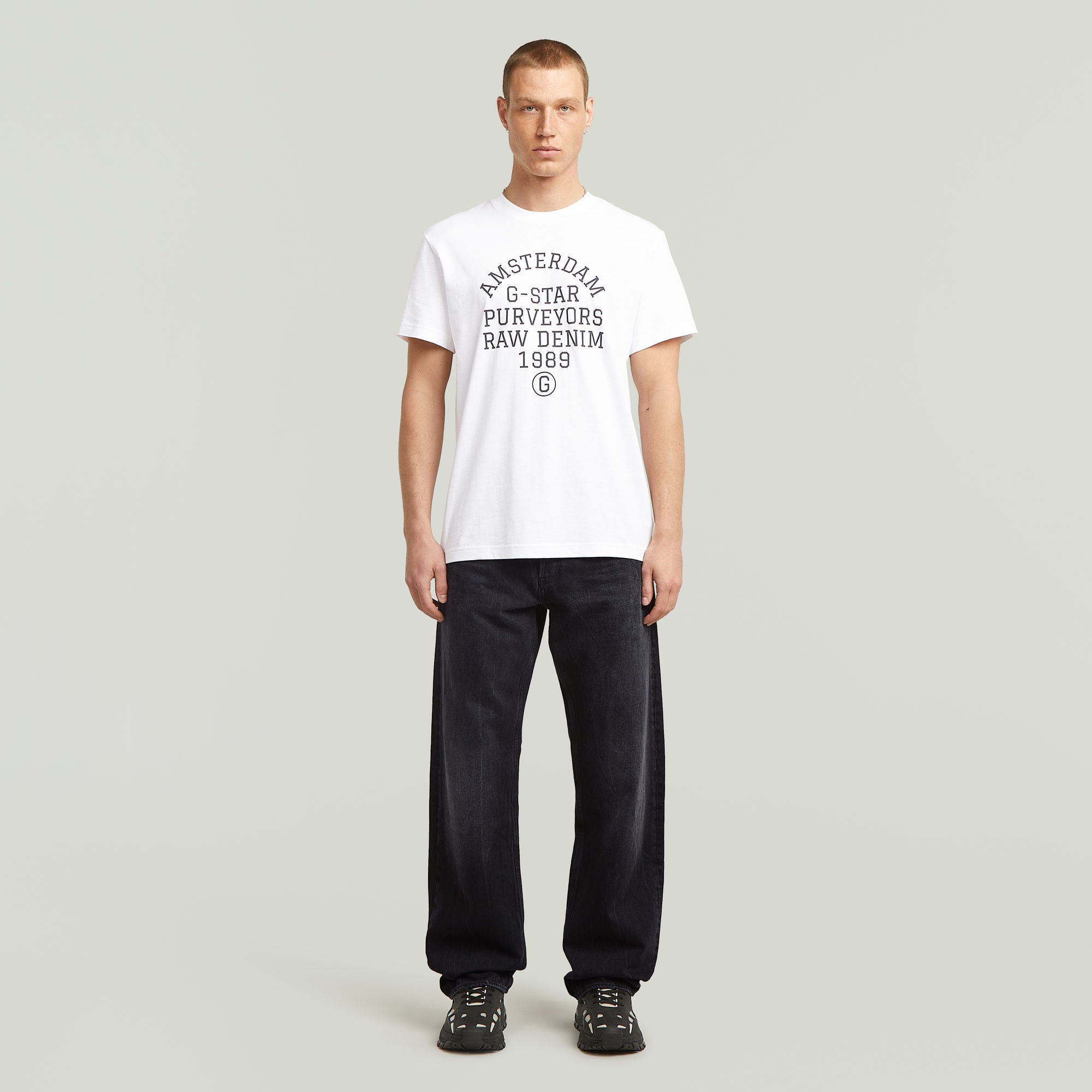 G-Star Raw - Purveyors Graphic R Tee - White