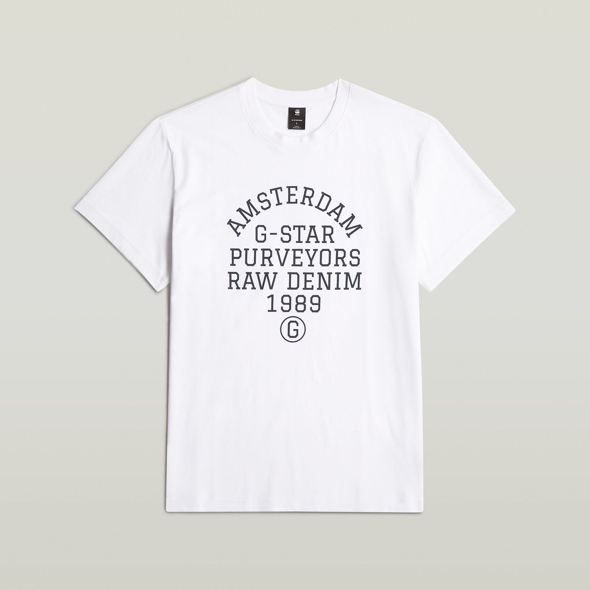 G-Star Raw - Purveyors Graphic R Tee - White