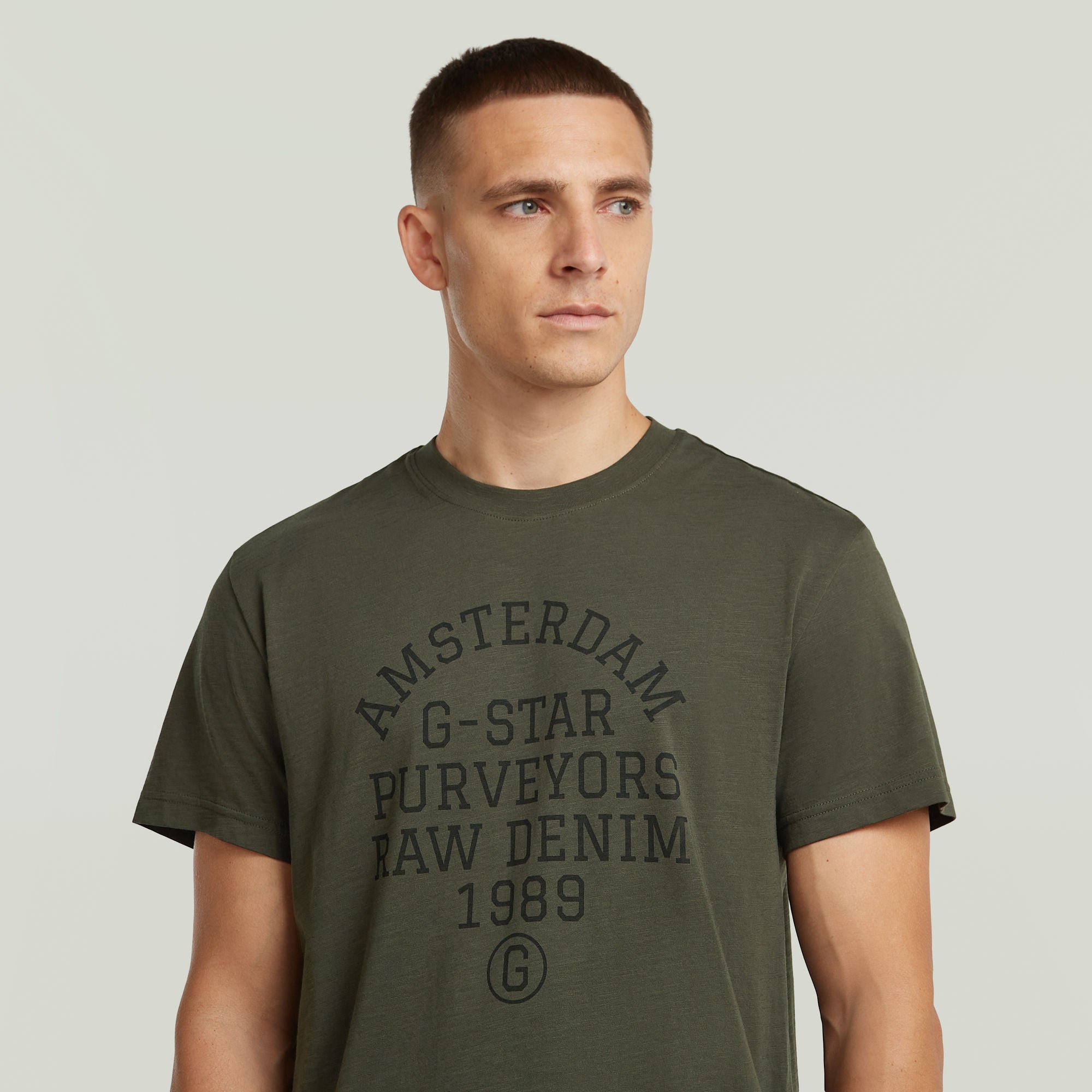 G-Star Raw - Purveyors Graphic R Tee - Asfalt