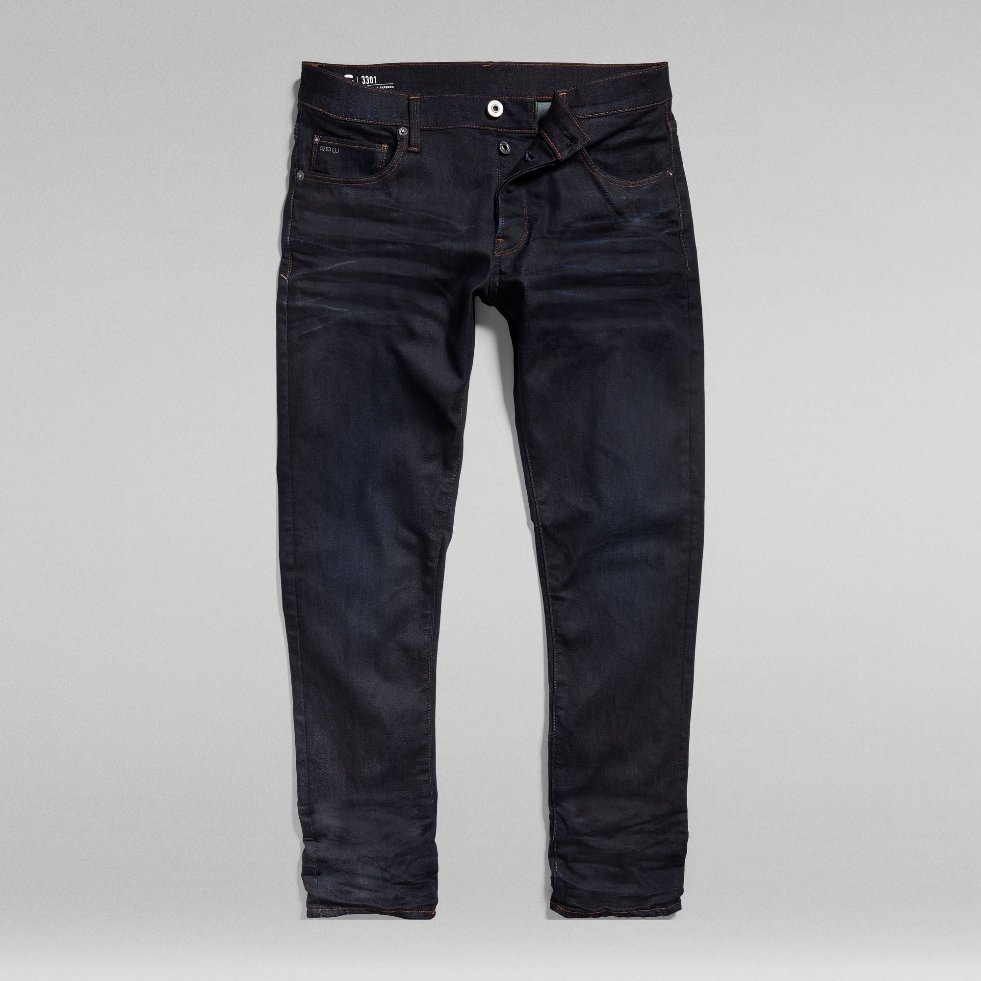 G-Star Raw - 3301 Straight Tapered Jeans - Dk Aged