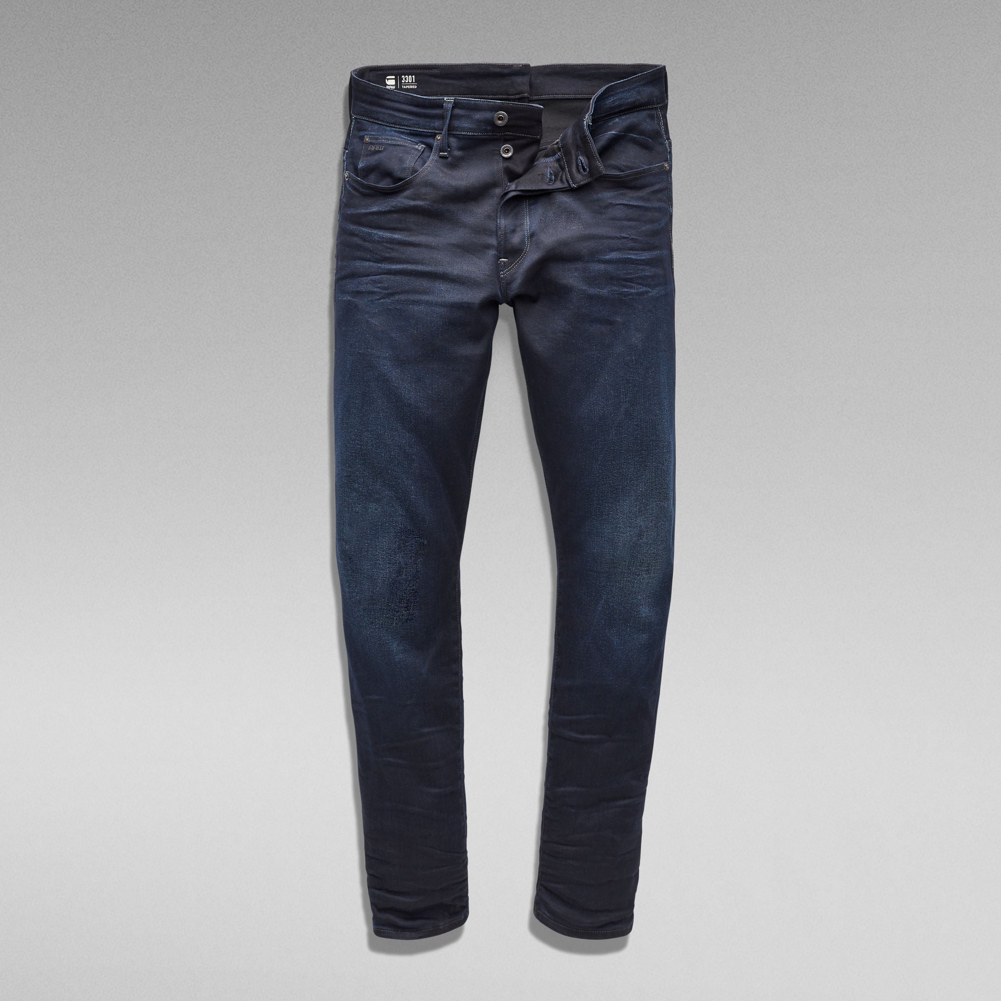 G-Star Raw - 3301 Straight Tapered Jeans - Dk Aged 70%