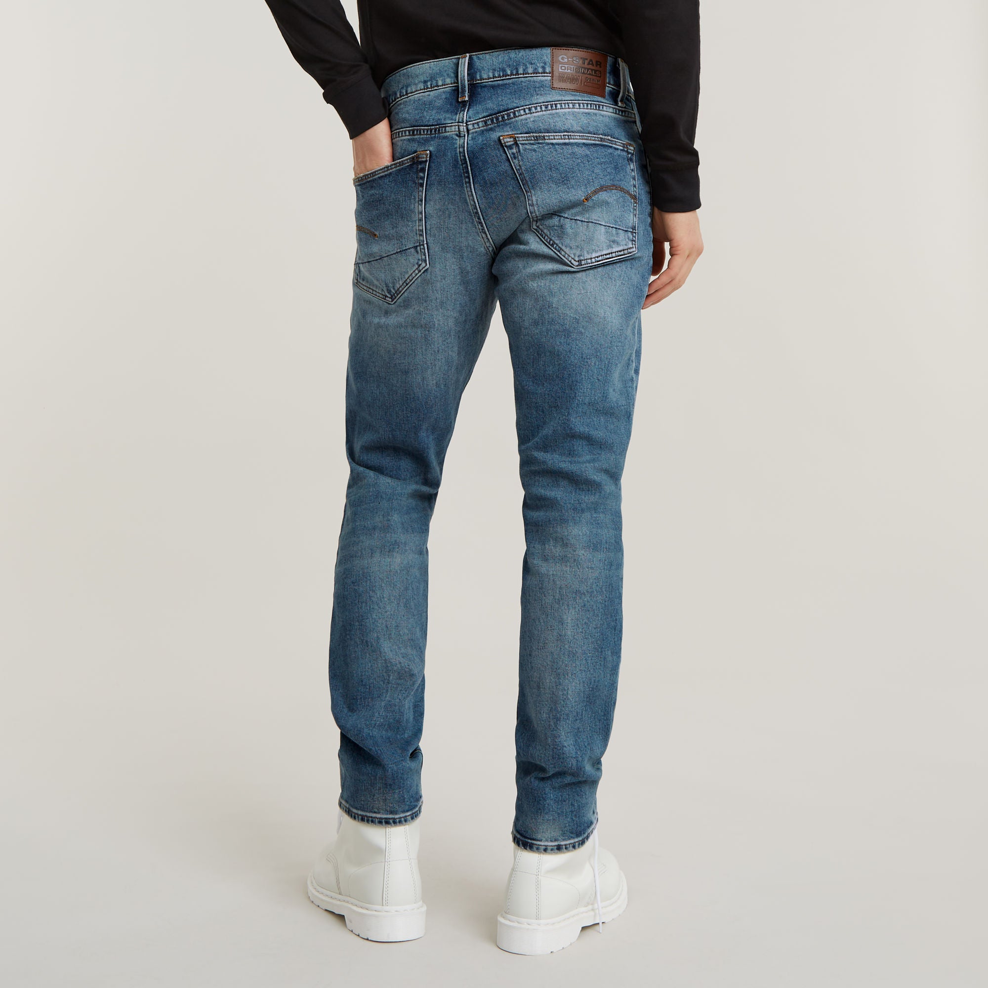 G-Star Raw - 3301 Straight Tapered Jean - Vintage Azure