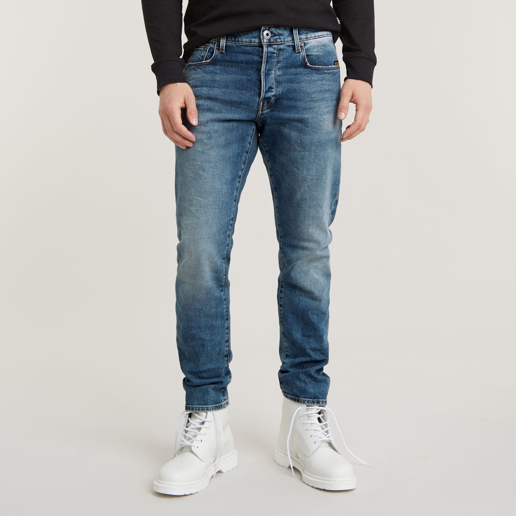 G-Star Raw - 3301 Straight Tapered Jean - Vintage Azure