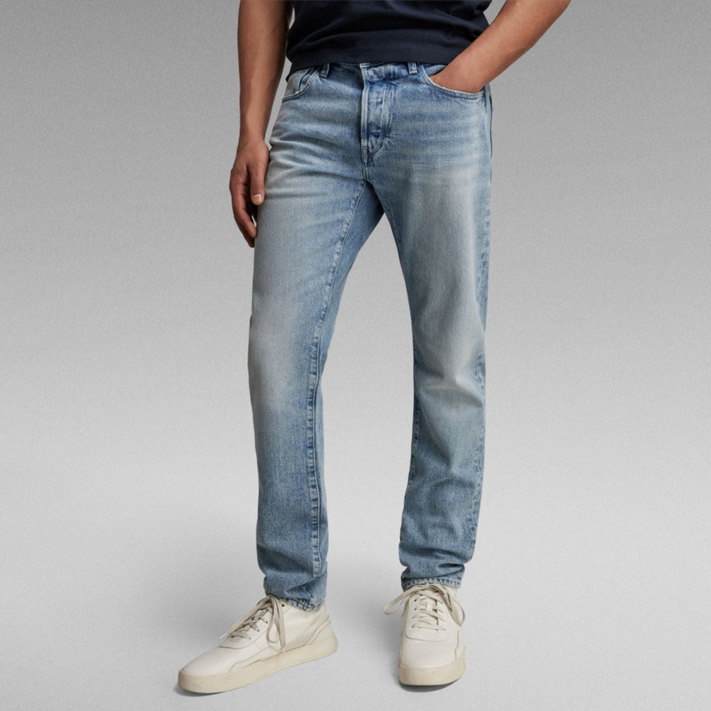 G-Star Raw - 3301 Slim Jean - Worker Blue Faded