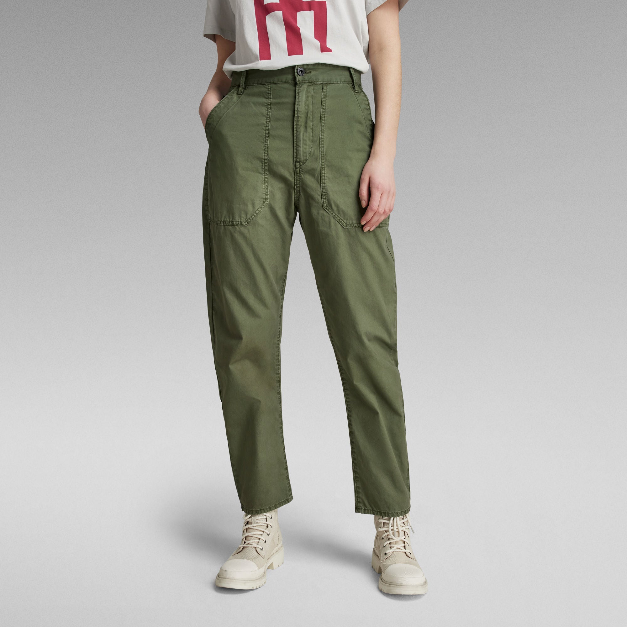 G-Star Raw - 3D Fatigue Boyfriend Pant - Light Hunter Vintage GD