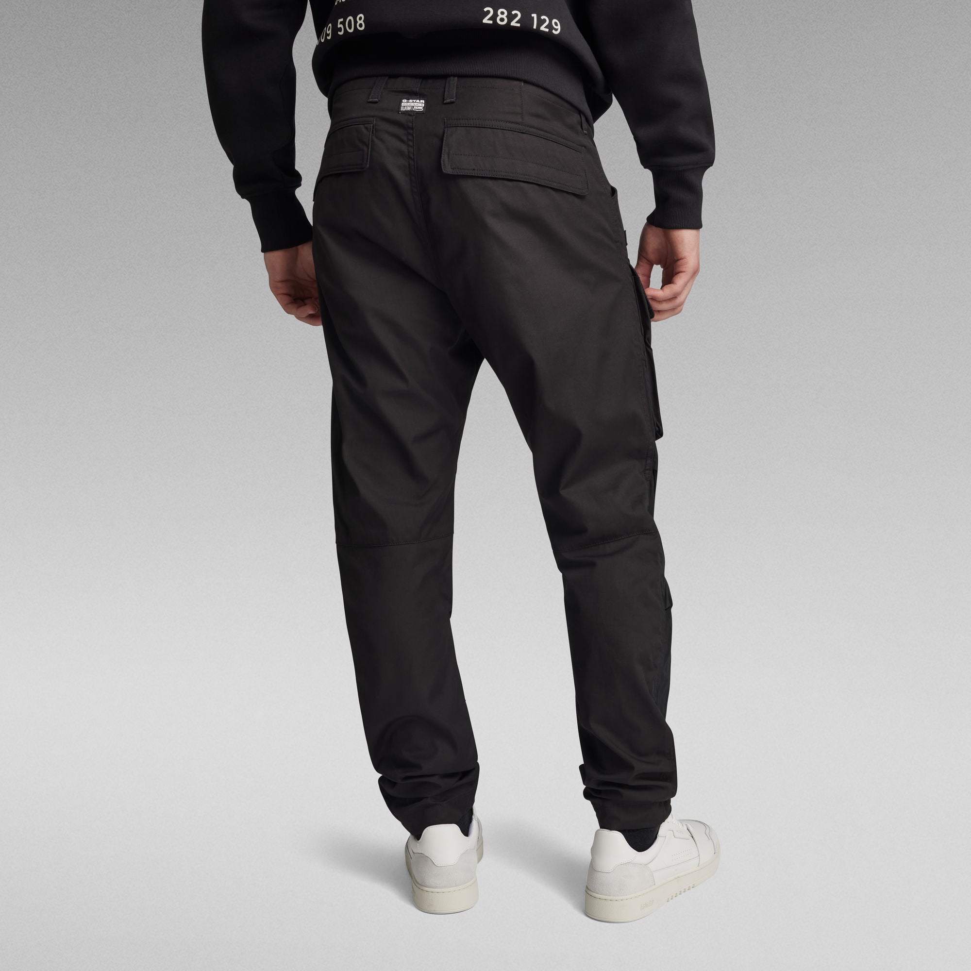 G-Star Raw - 3D Regular Tapered Cargo Pant - Dark Black