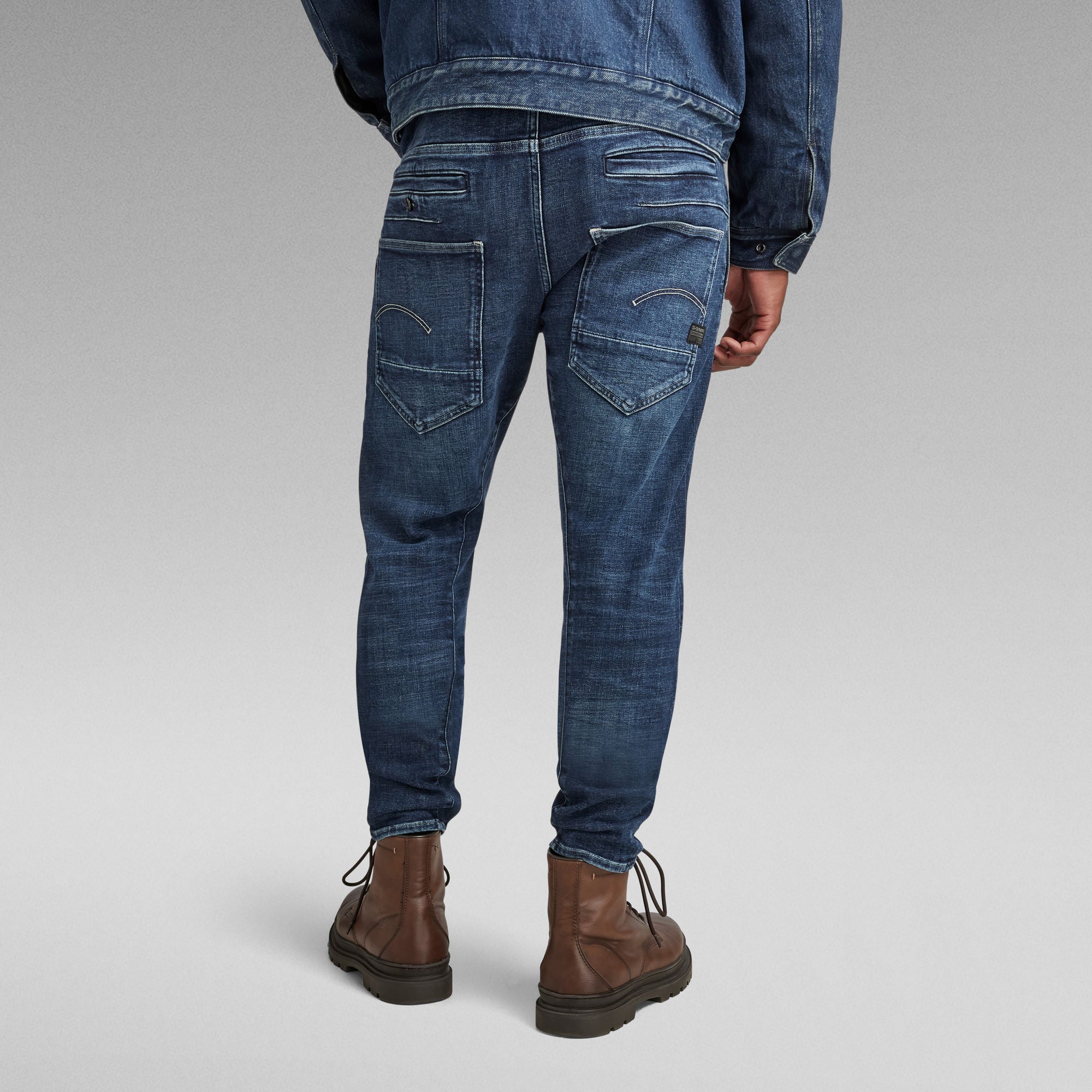 G-Star Raw - D-Staq 3D Slim - Worn In Himalayan Blue