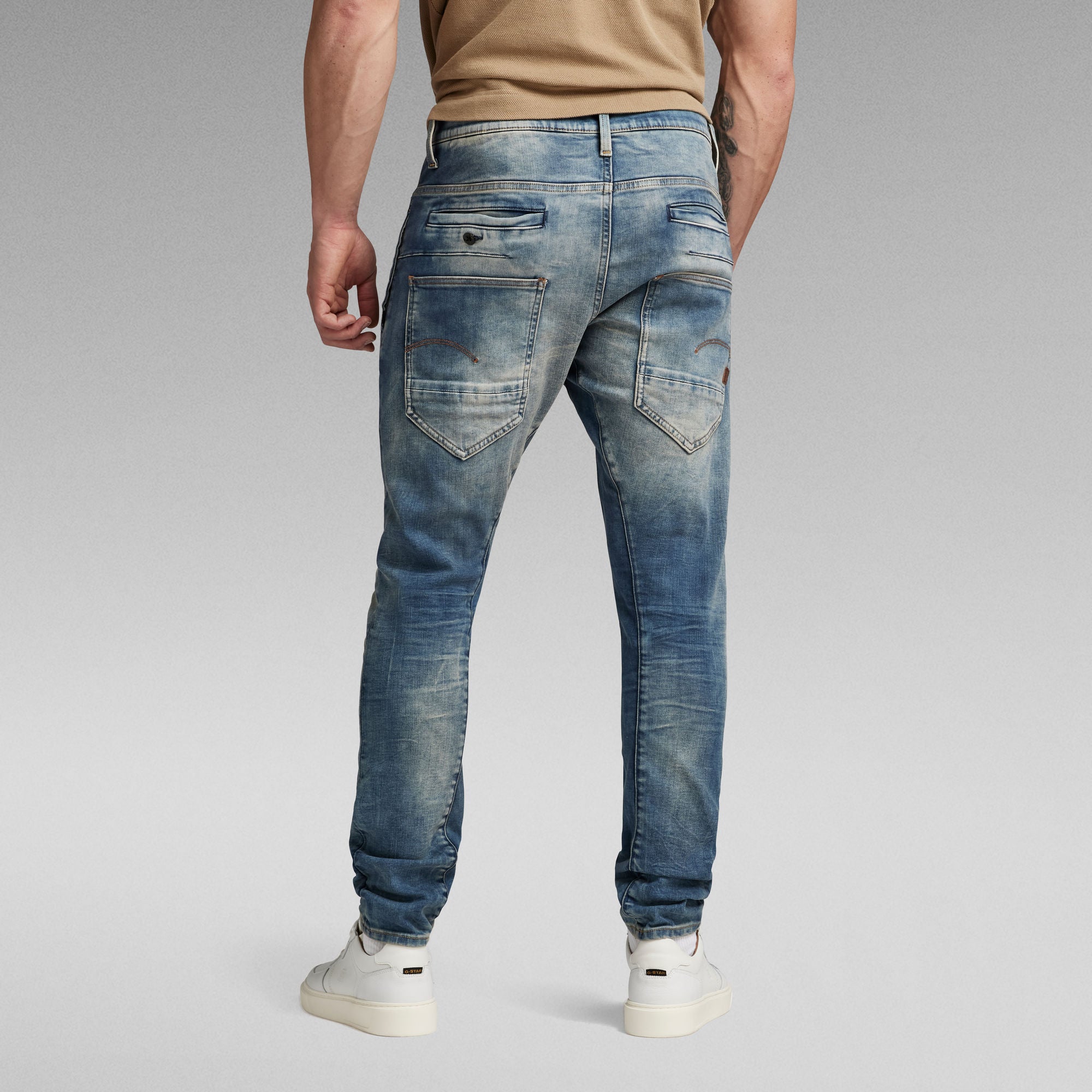 G-Star Raw - D-Staq 3D Slim Jeans - Medium Aged