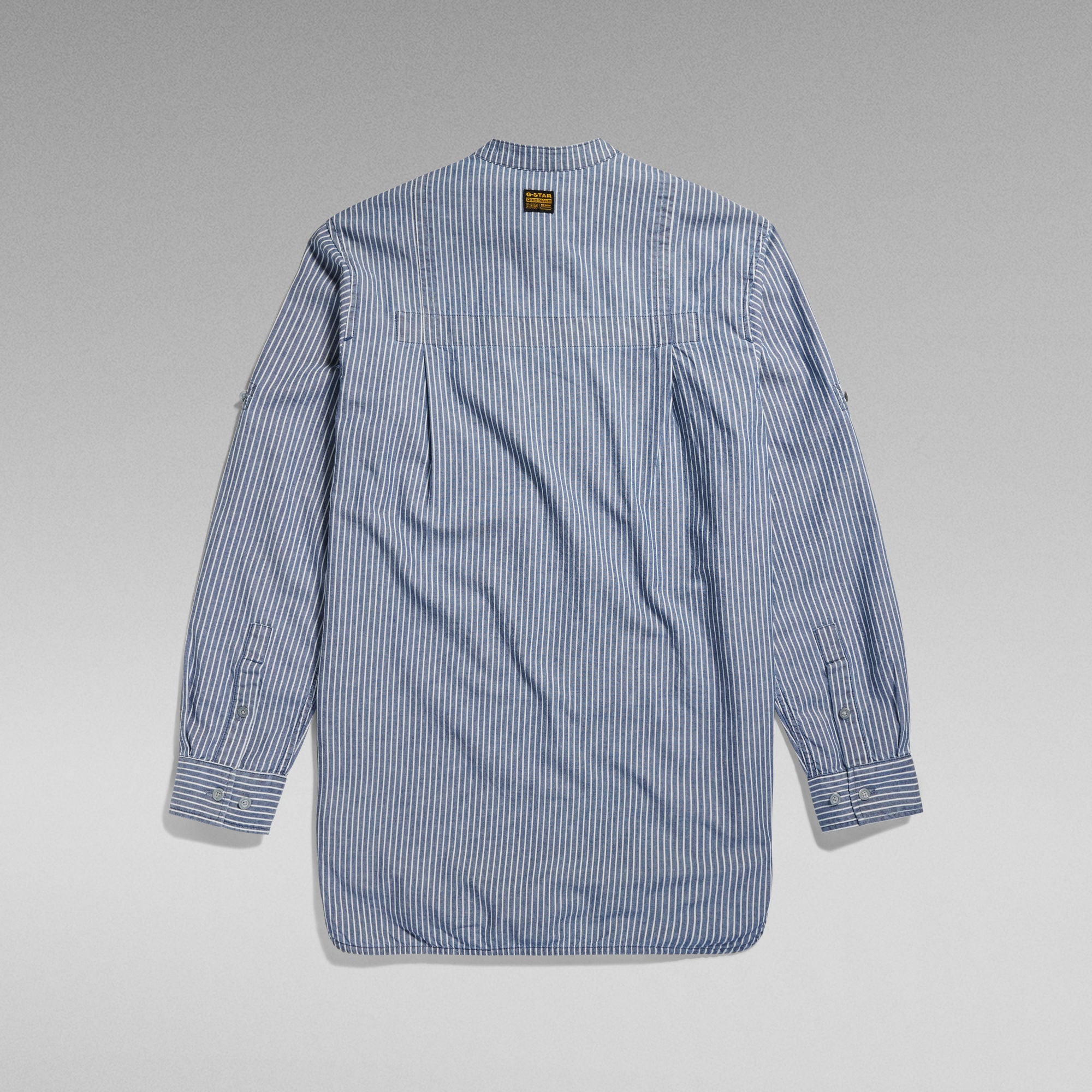 G-Star Raw - G4A Half Placket Relaxed Shirt - Sun Faded Deck Stripe