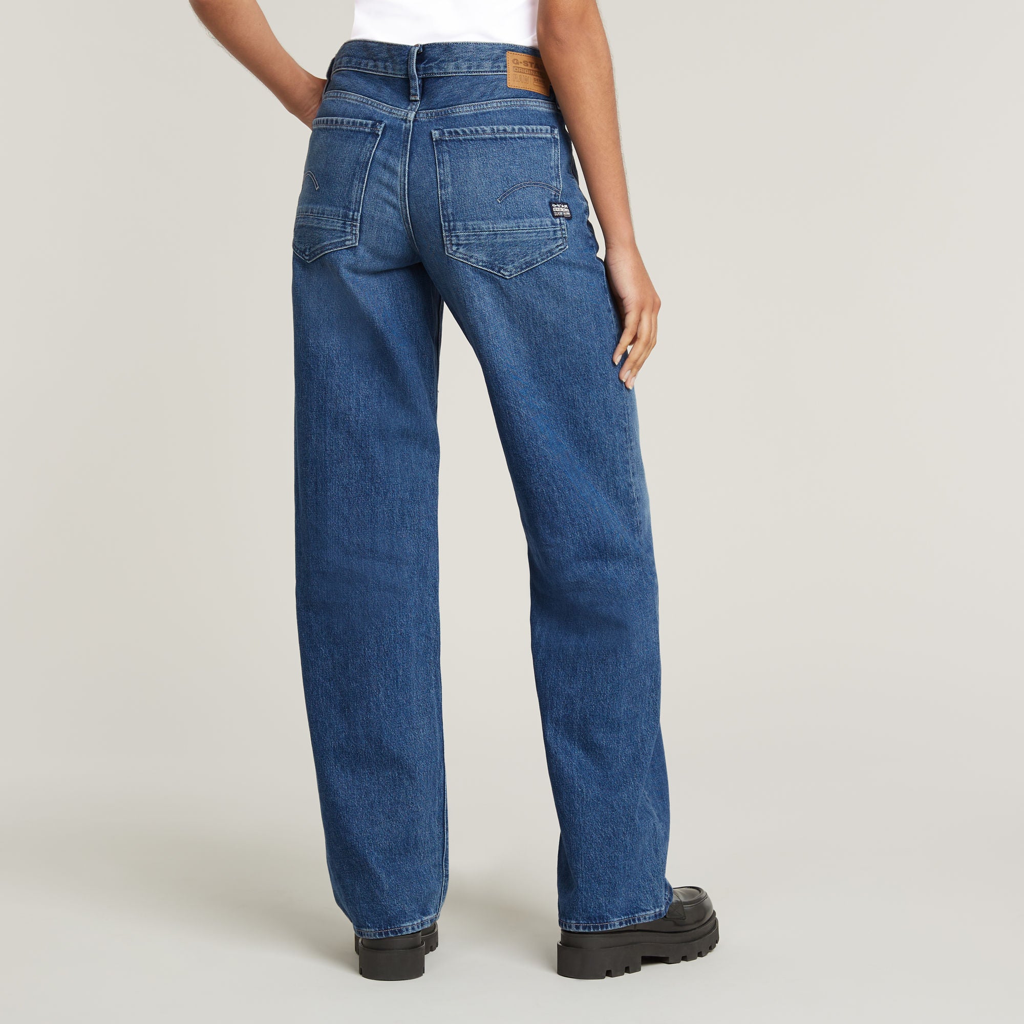 G-Star Raw - Judee Low Waist Loose Jean - Faded Harbor