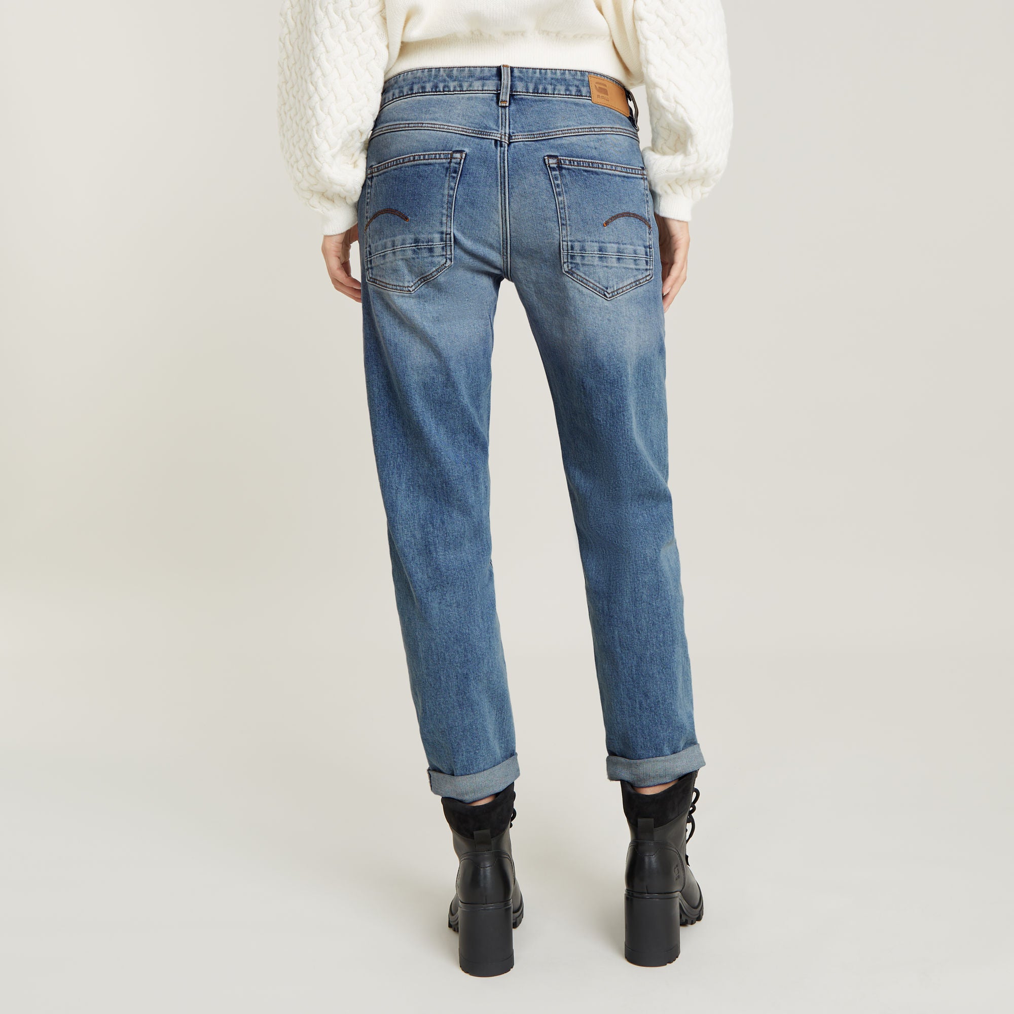 G-Star Raw - Kate Boyfriend Jean - Light Indigo Aged