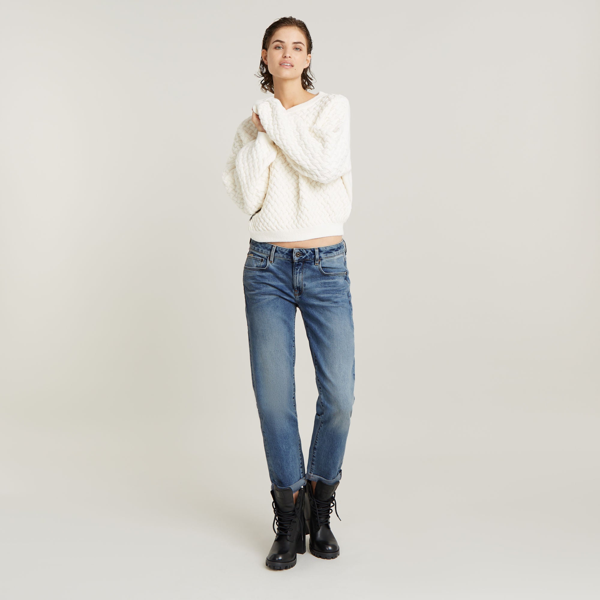 G-Star Raw - Kate Boyfriend Jean - Light Indigo Aged