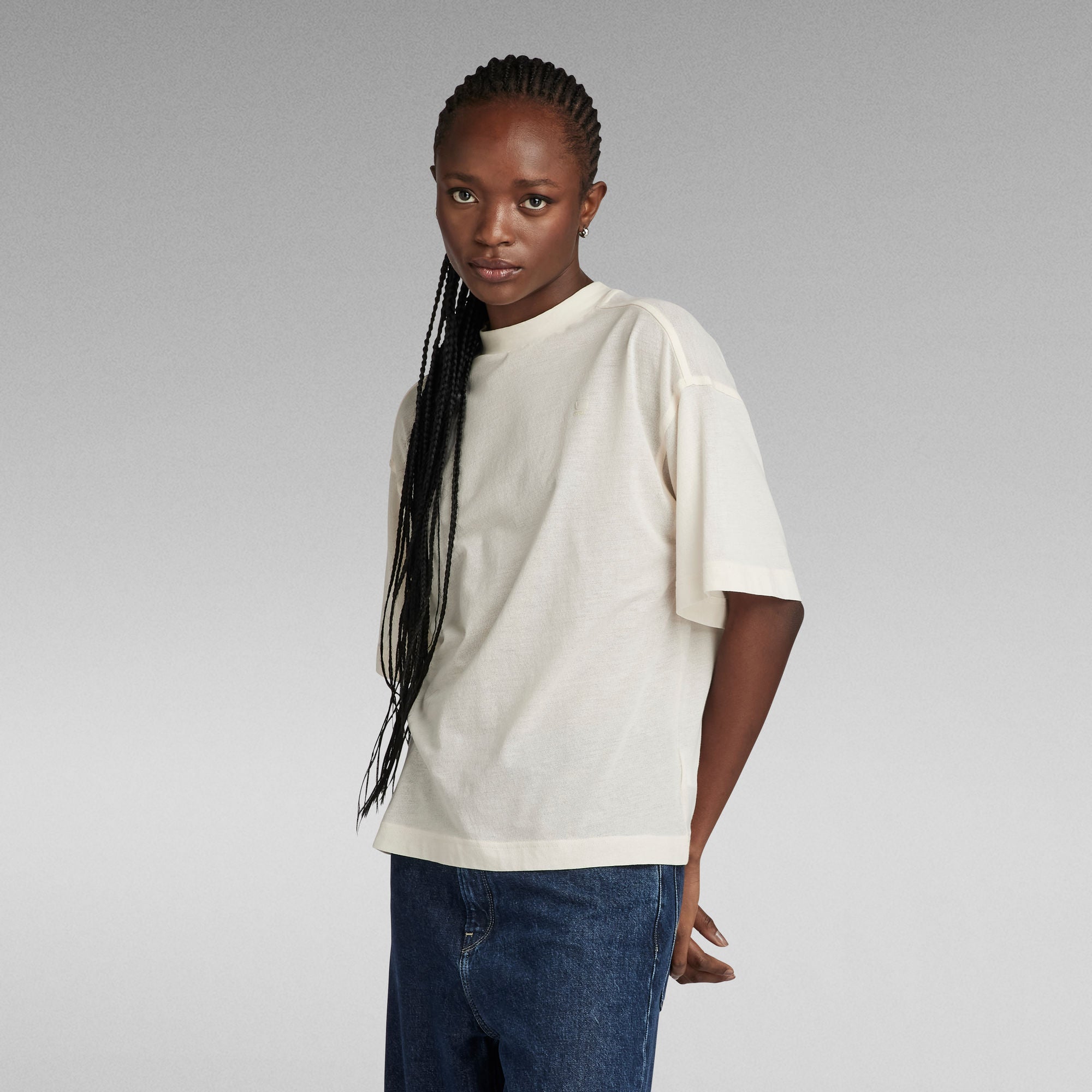 G-Star Raw - Loose Fit Top - Eggnog