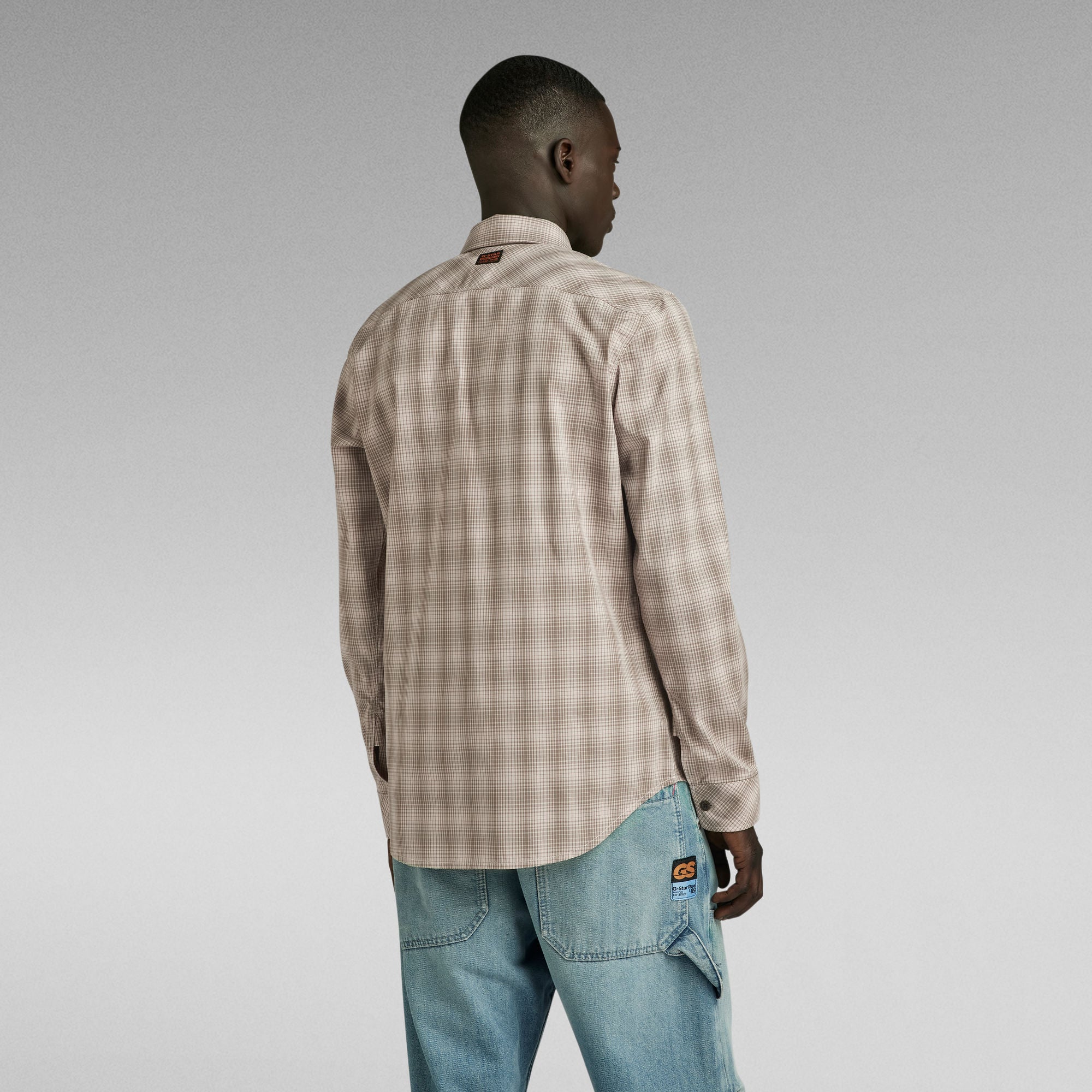 G-Star Raw - Marine Slim LS Shirt - Shamrock Liam Check