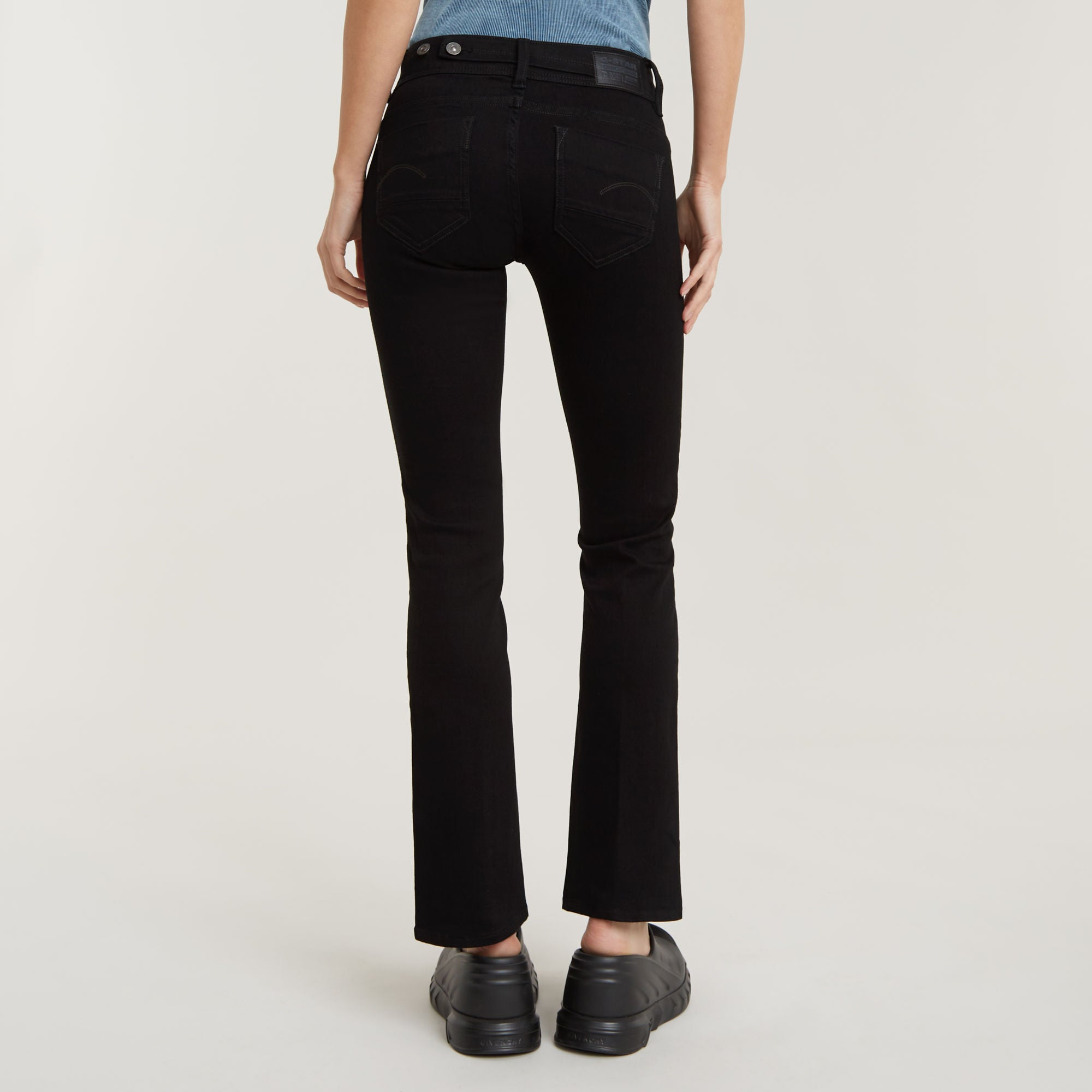 G-Star Raw - Midge Bootcut Jean - Pitch Black