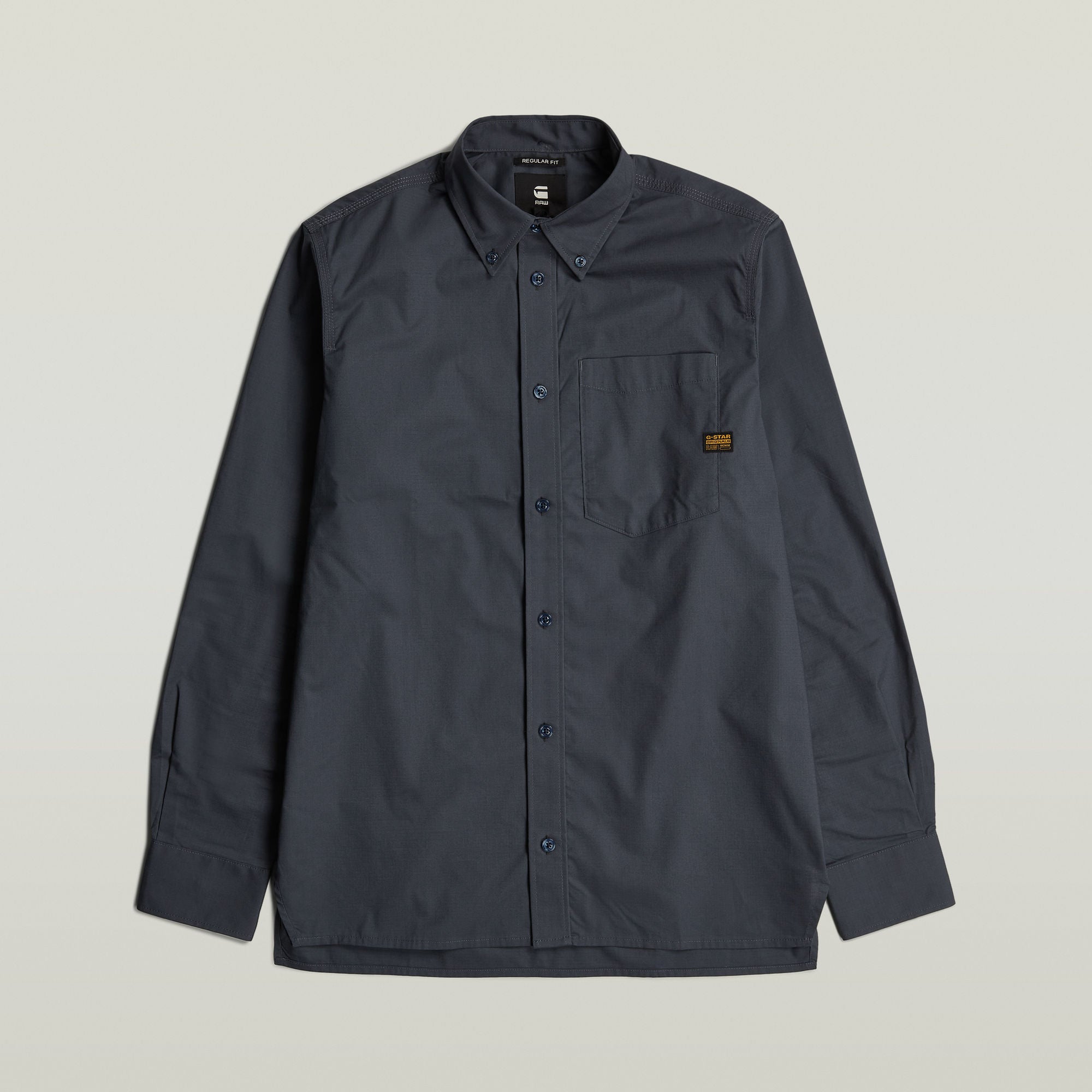 G-Star Raw - One Pocket Regular LS Shirt - Petrol