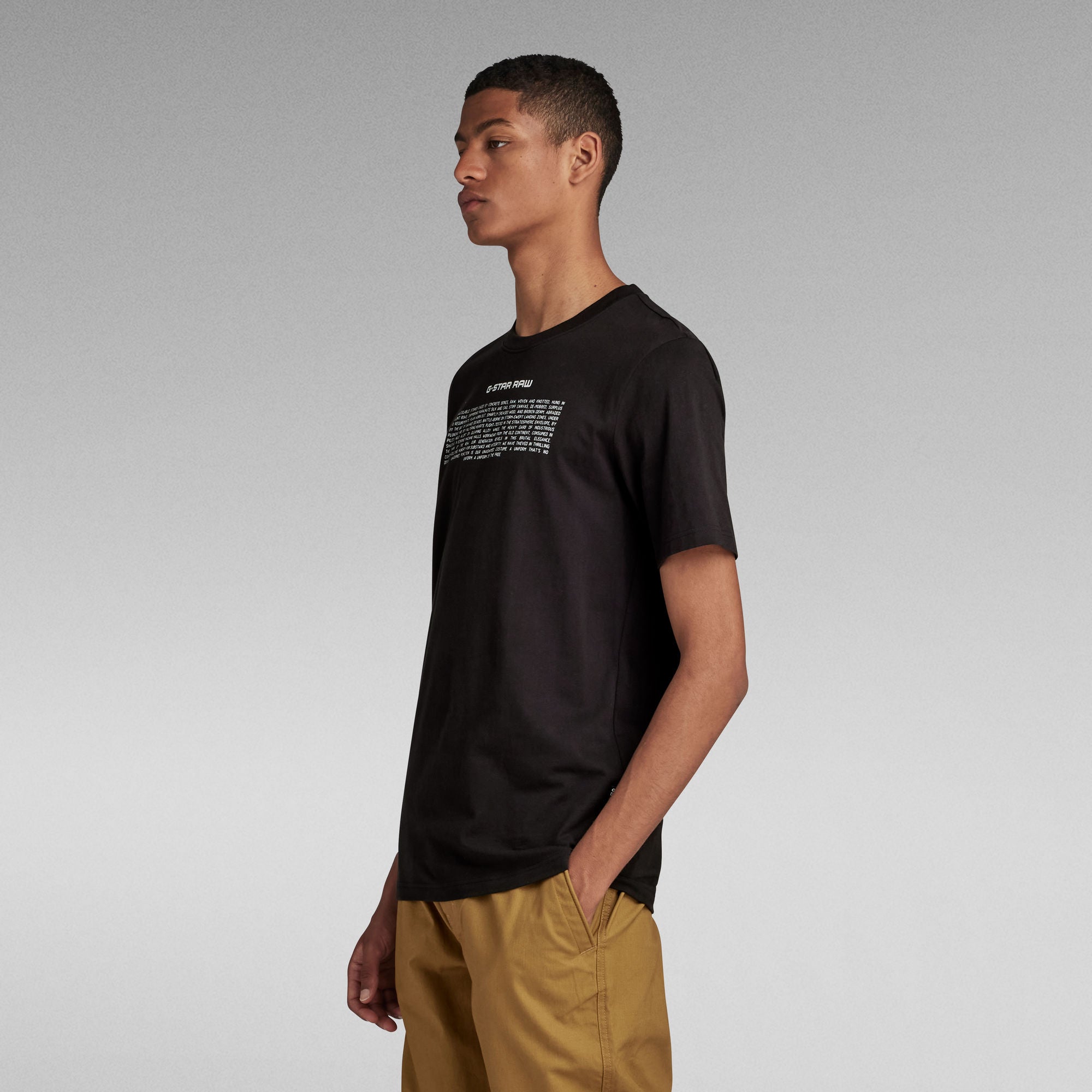 G-Star Raw - Poem Slim Tee - Dark Black