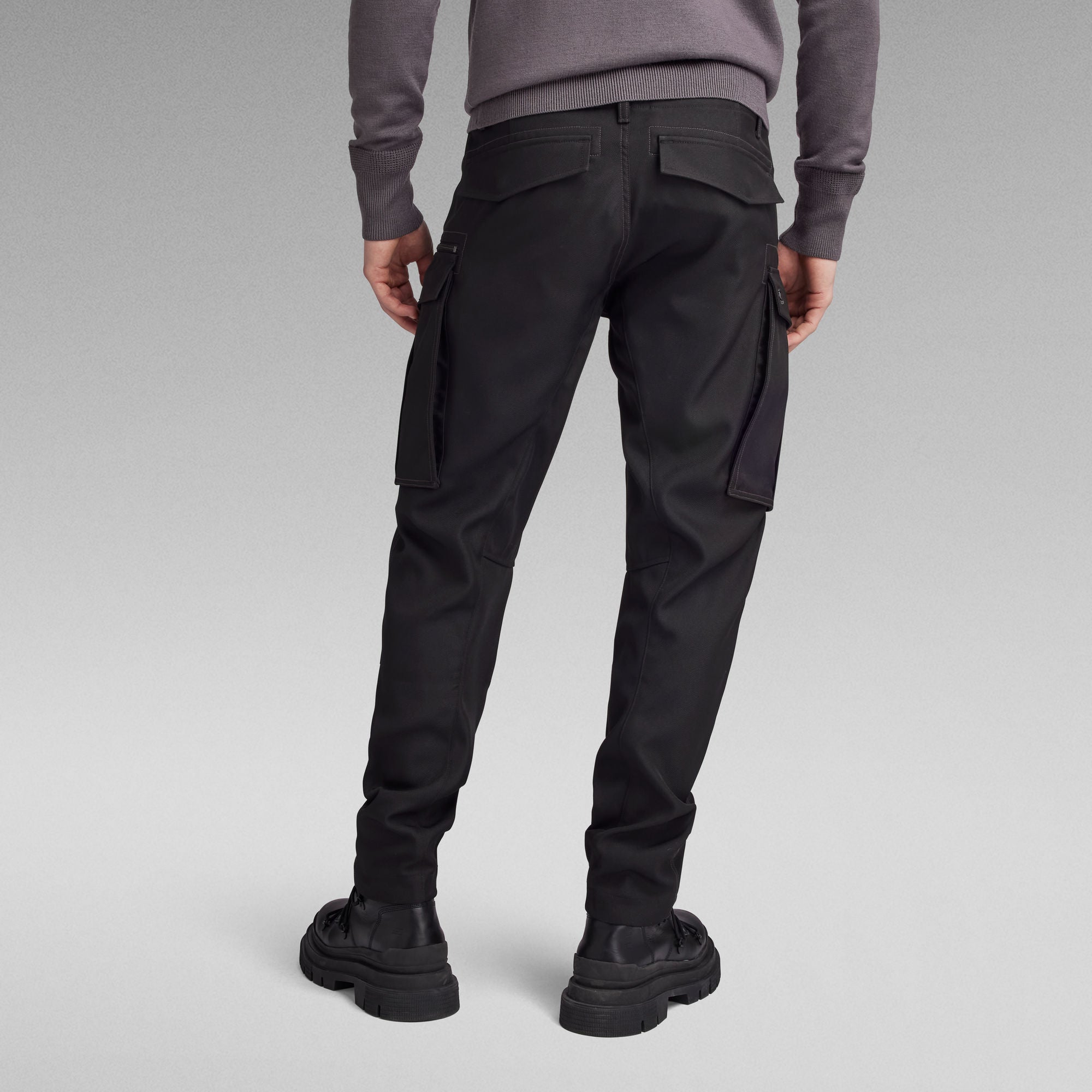 G-Star Raw - Rovic Zip 3D Straight Tapered - Dark Black