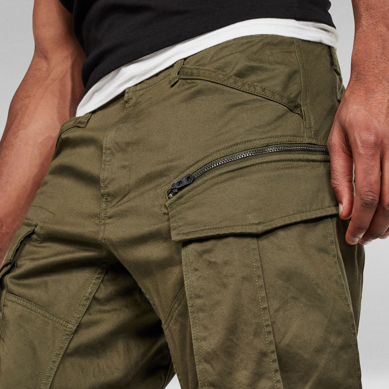 G-Star Raw - Rovic Zip 3D Straight Tapered Pant - Dark Bronze Green