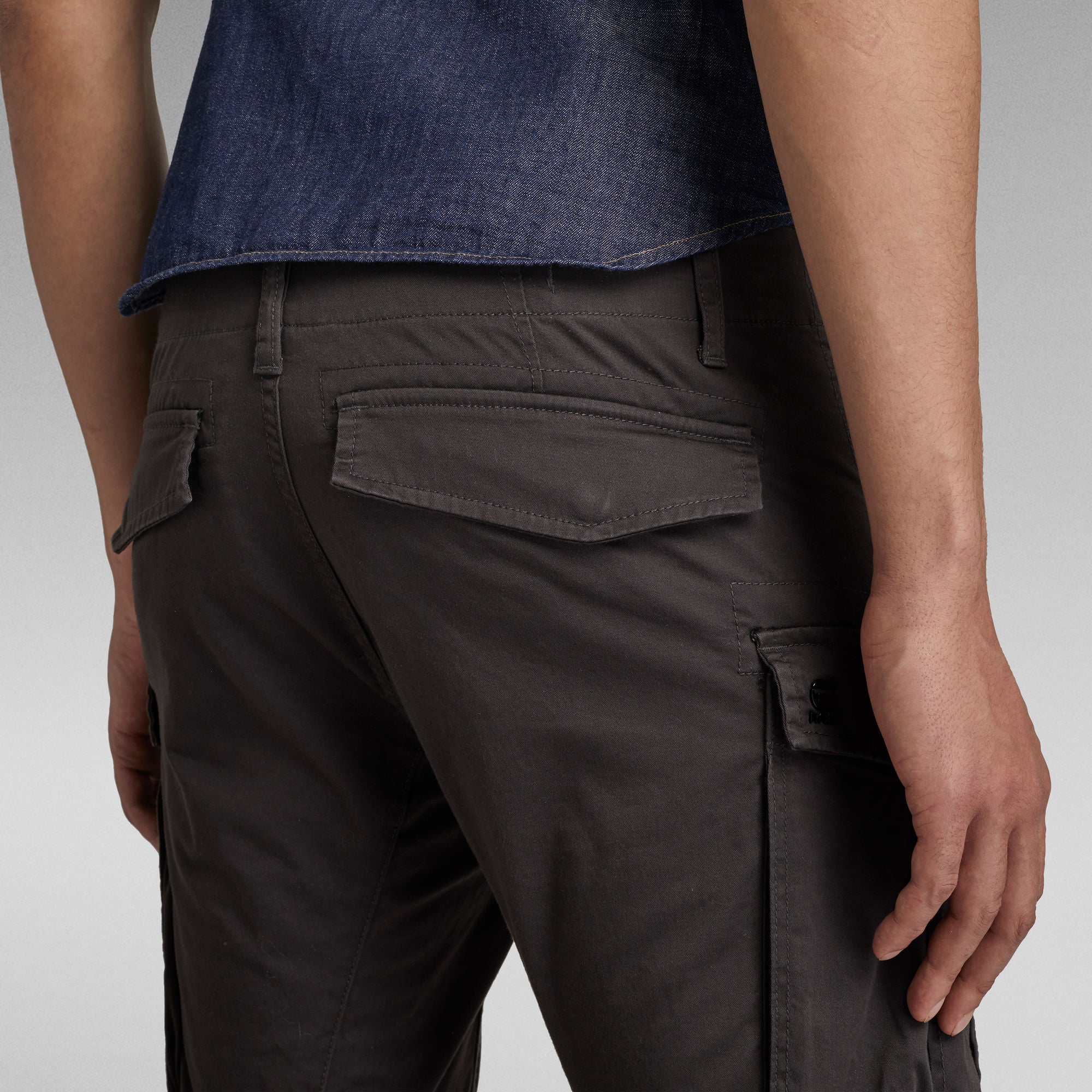 G-Star Raw - Rovic Zip 3D Straight Tapered Pant - Raven