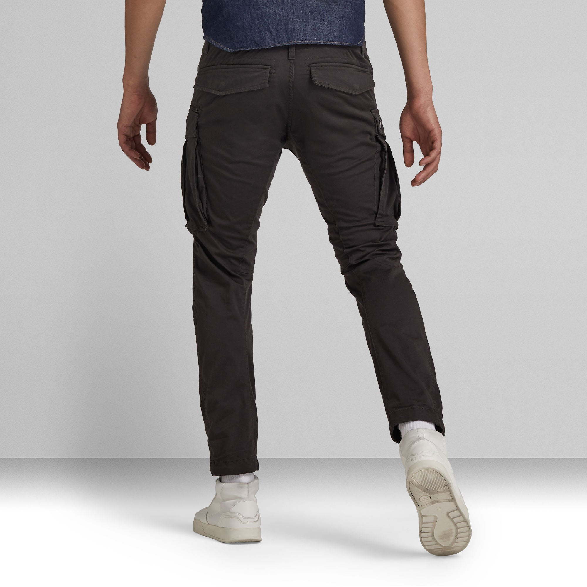 G-Star Raw - Rovic Zip 3D Straight Tapered Pant - Raven