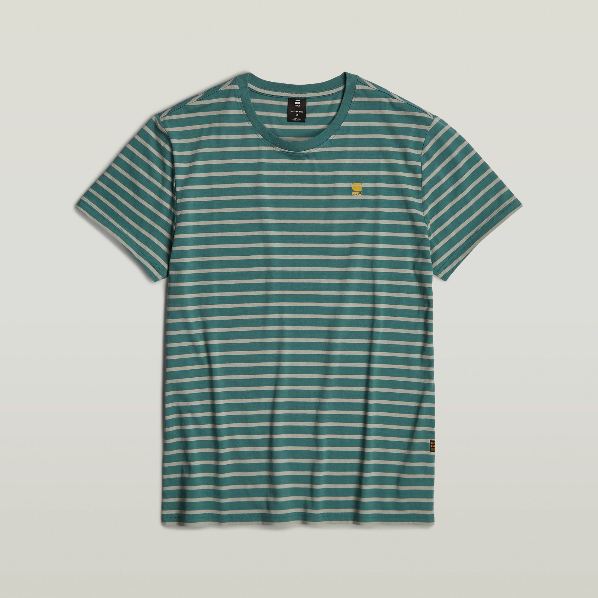 G-Star Raw - Stripe R Tee - Wrought Iron/Blue Spruce