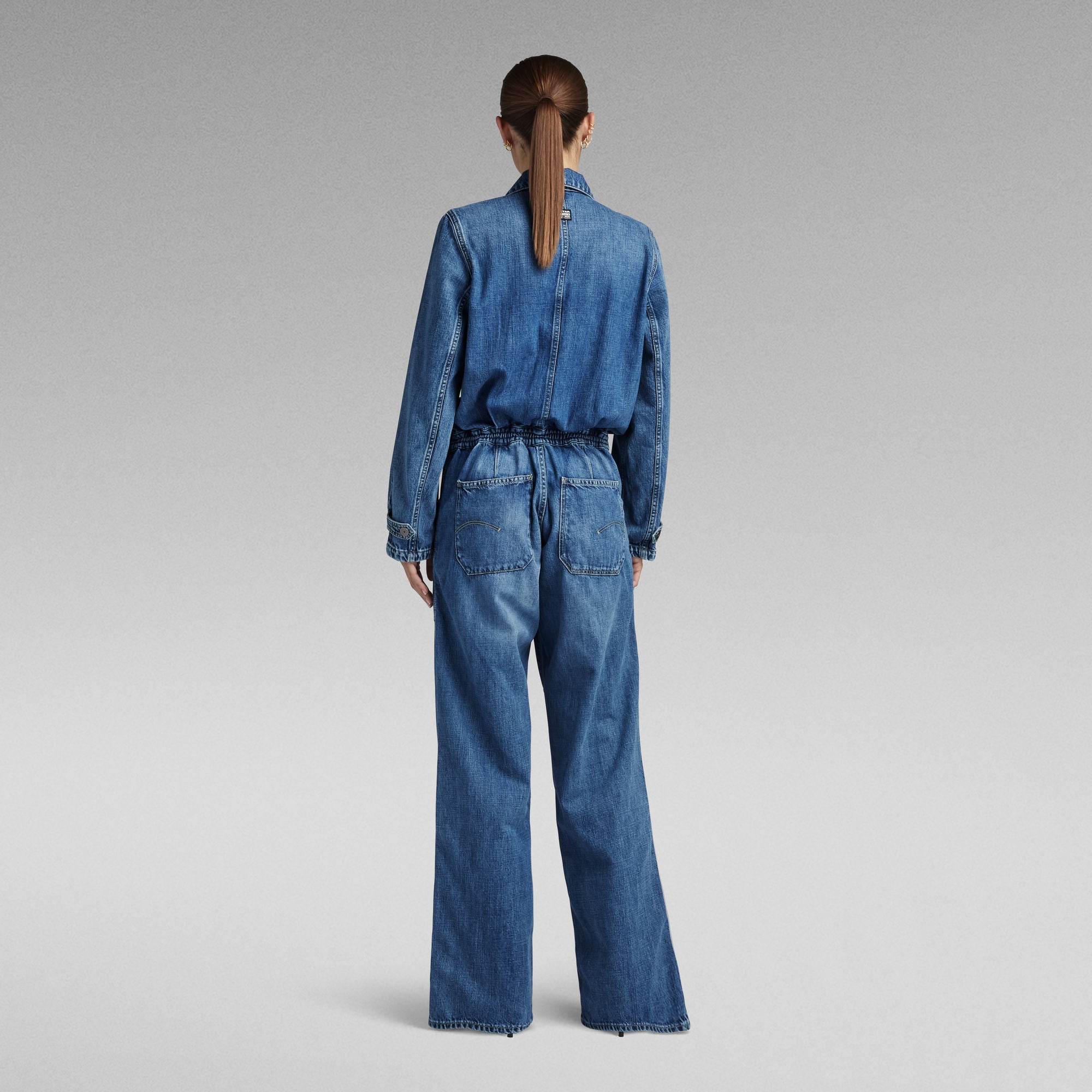 G-Star Raw - Utility LS Overall - Faded Waterfront