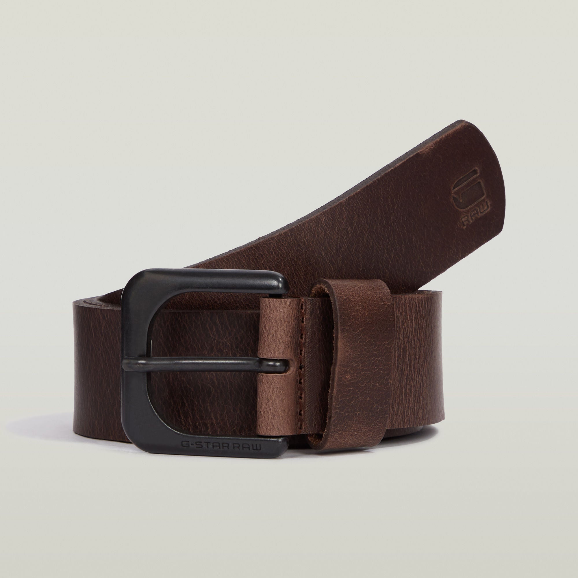 G-Star Raw - Zed Belt - Dark Brown/Black Metal