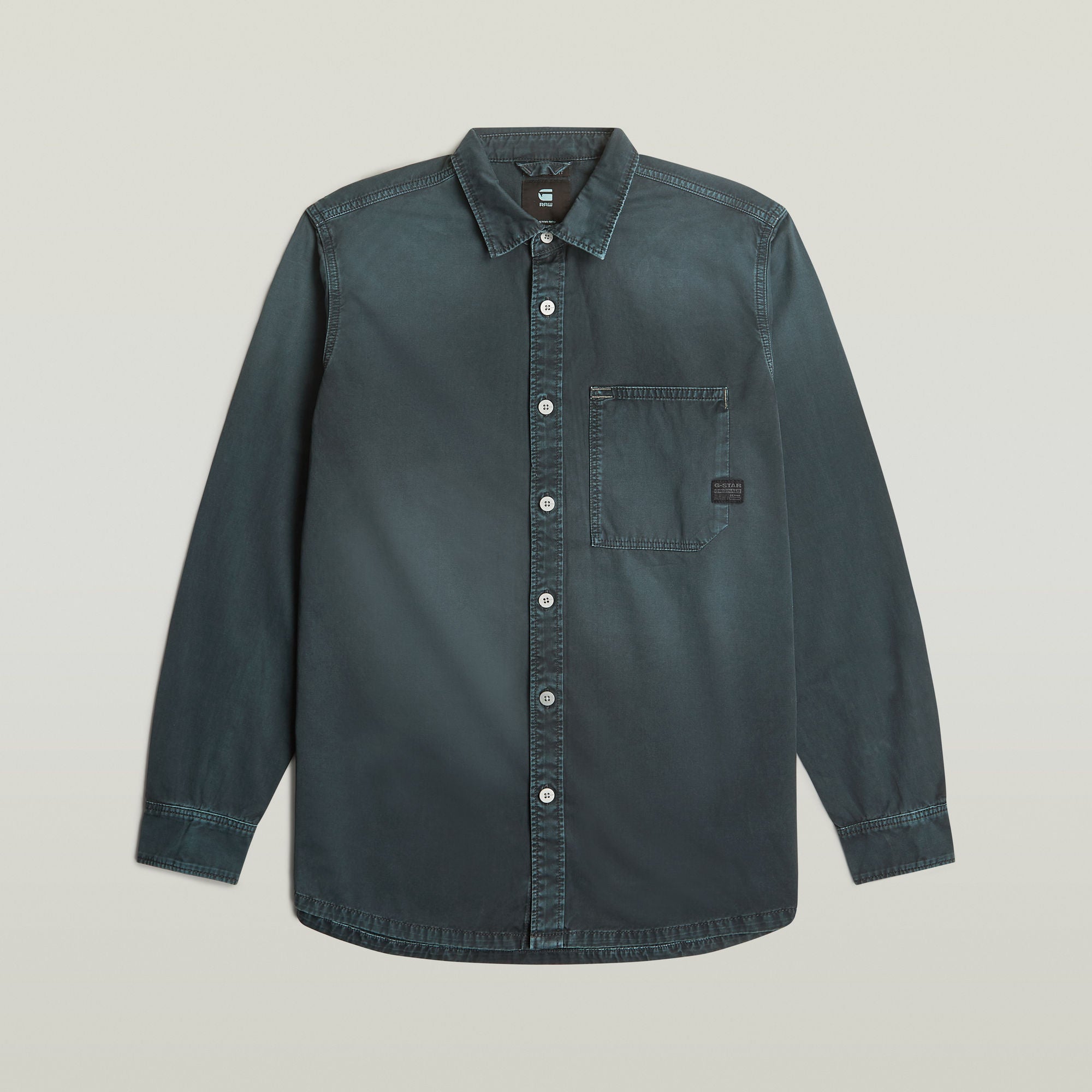 G-Star Raw - Regular One Pocket LS Shirt - Faded Moonless Night GD
