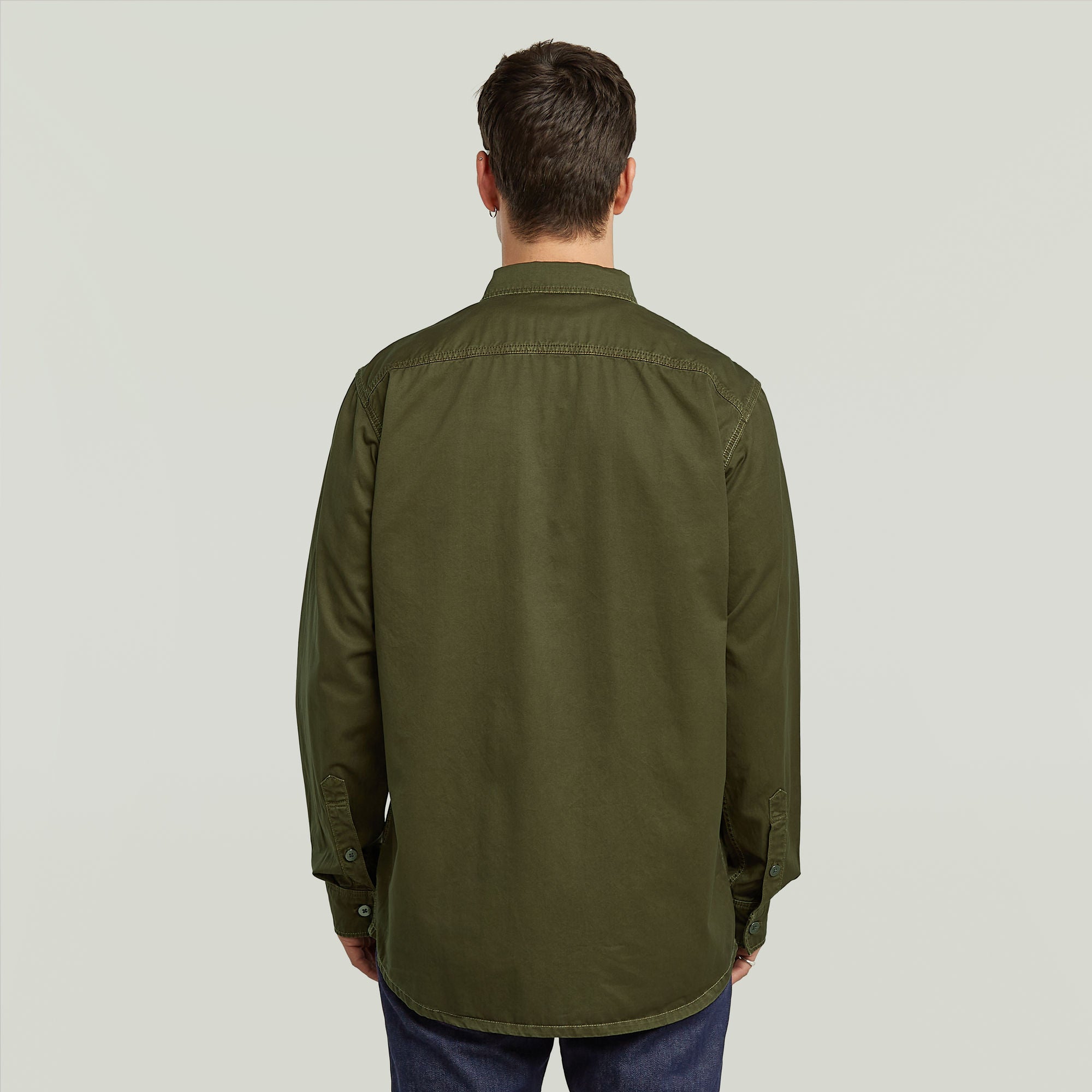 G-Star Raw - Regular One Pocket LS Shirt - Wren GD