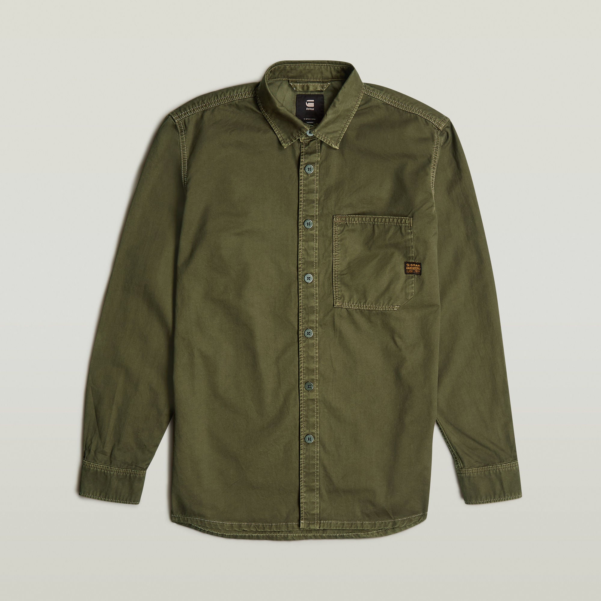 G-Star Raw - Regular One Pocket LS Shirt - Wren GD