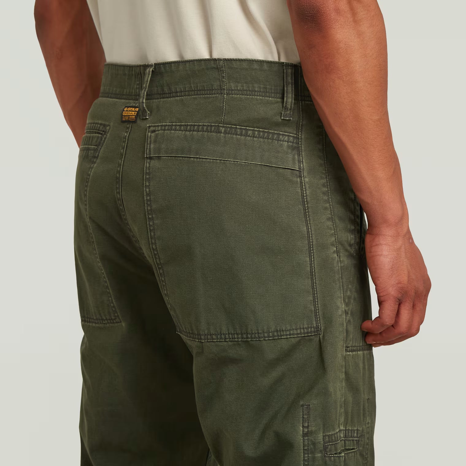 G-Star Raw - Reversible Relaxed Straight Chino - Asfalt/Four Leaf Clover Cloud Camo
