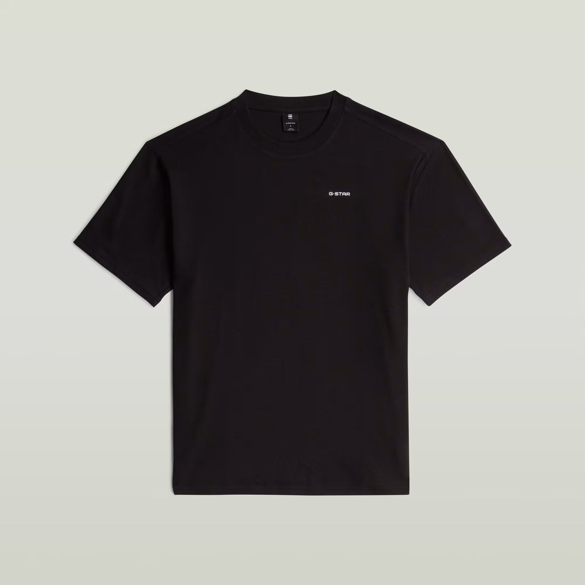 G-Star Raw - Rib Insert Relaxed Tee - Dark Black